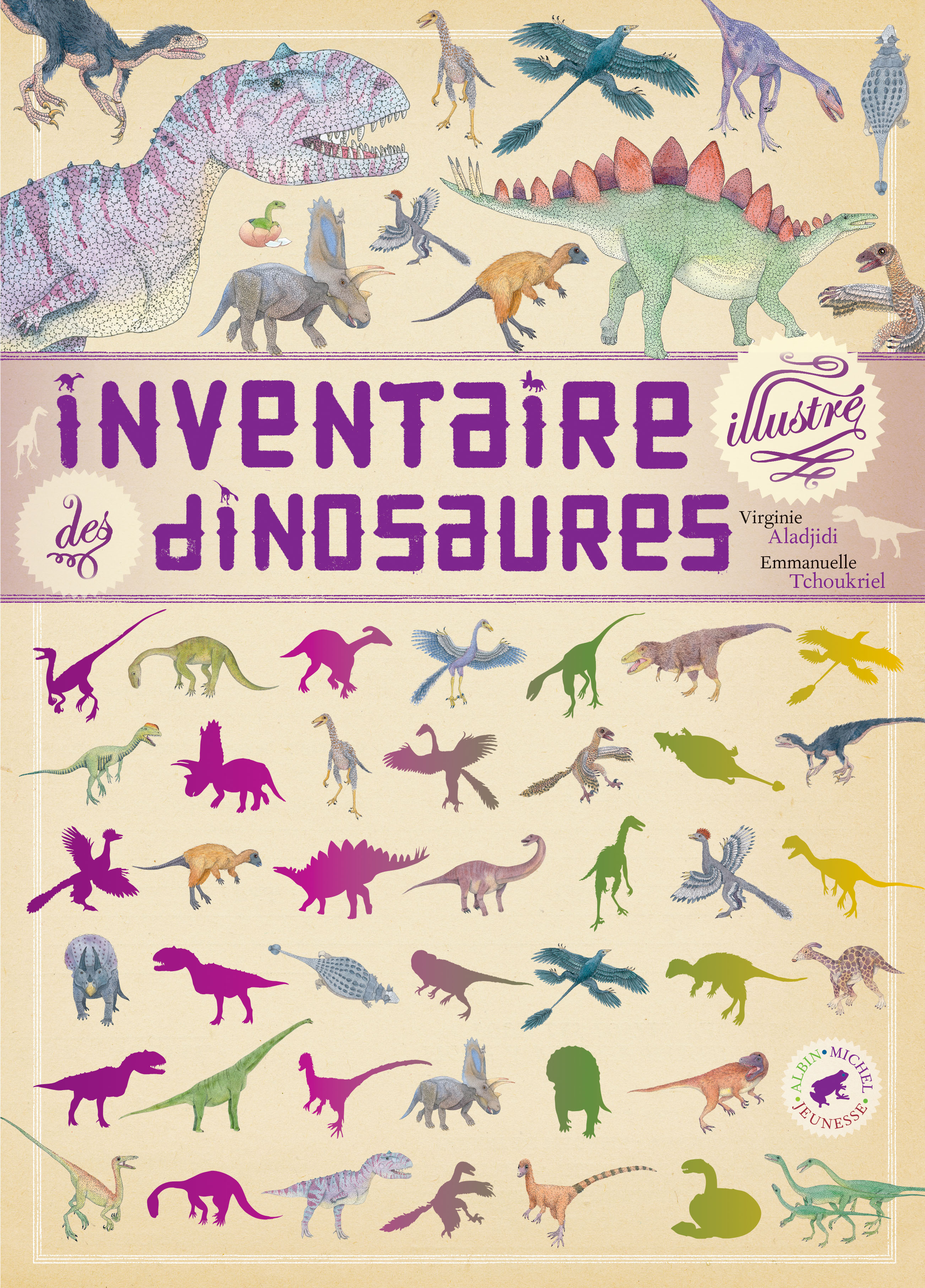 Couverture du livre Inventaire illustré des dinosaures