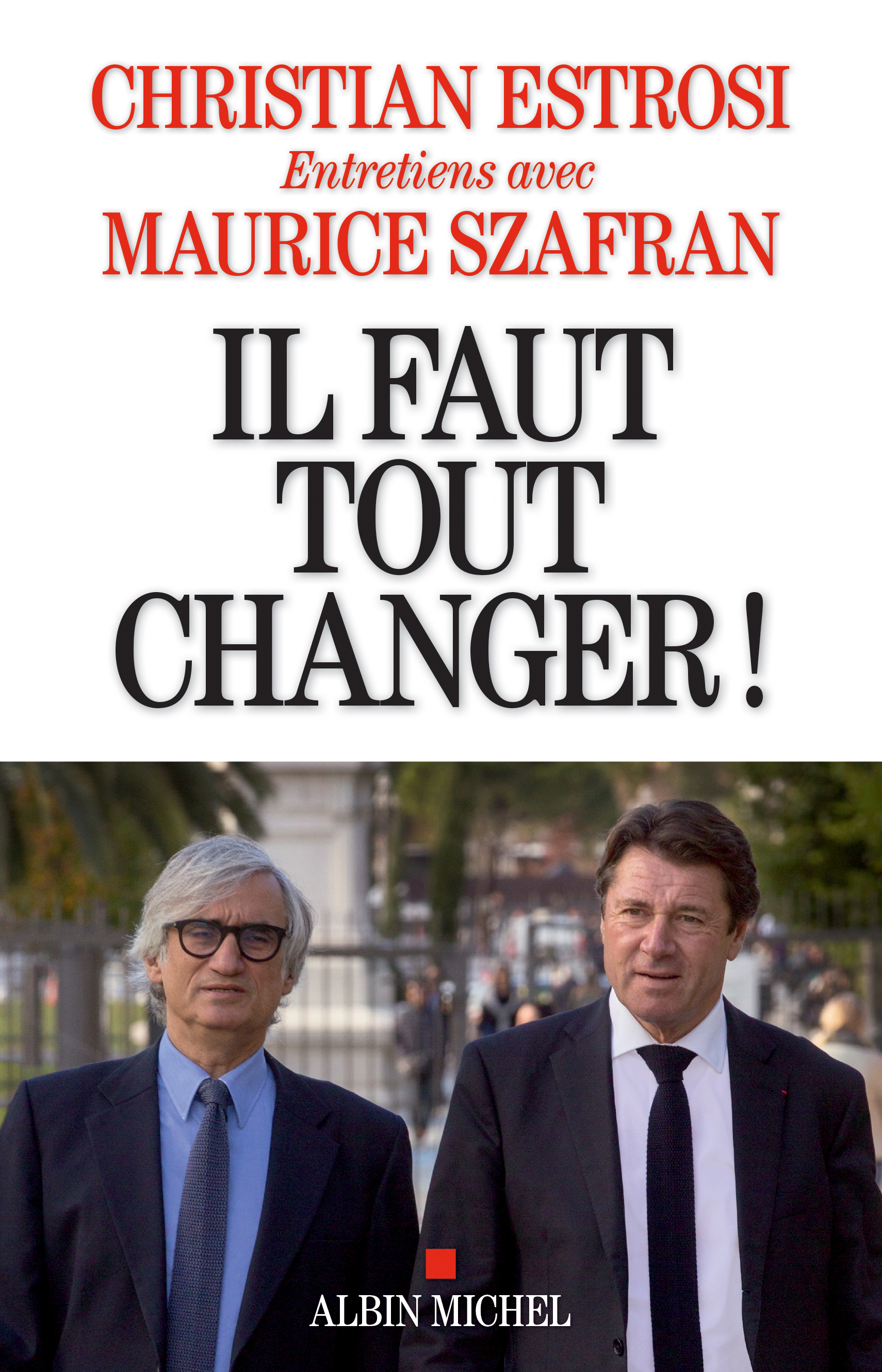 Couverture du livre Il faut tout changer !