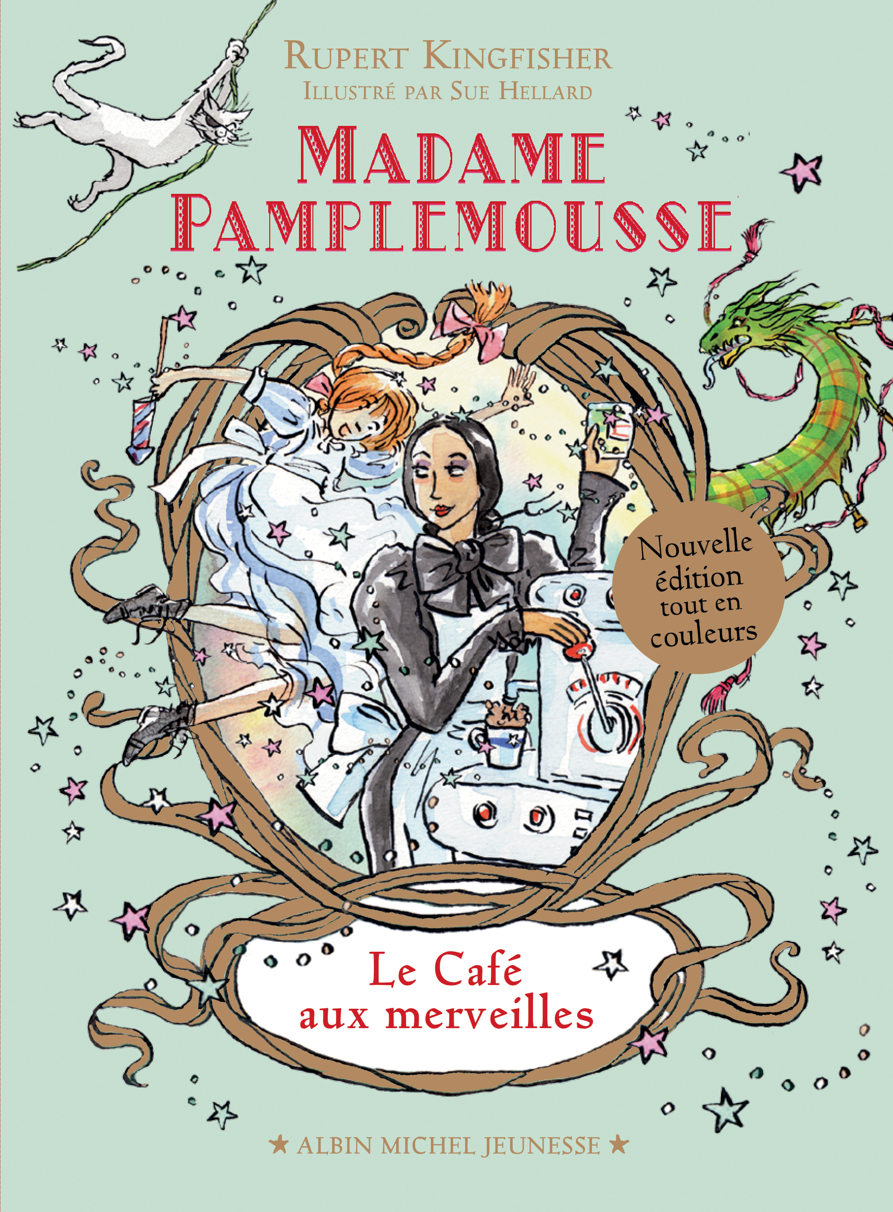 Couverture du livre Madame Pamplemousse - Le Café aux merveilles - tome 2