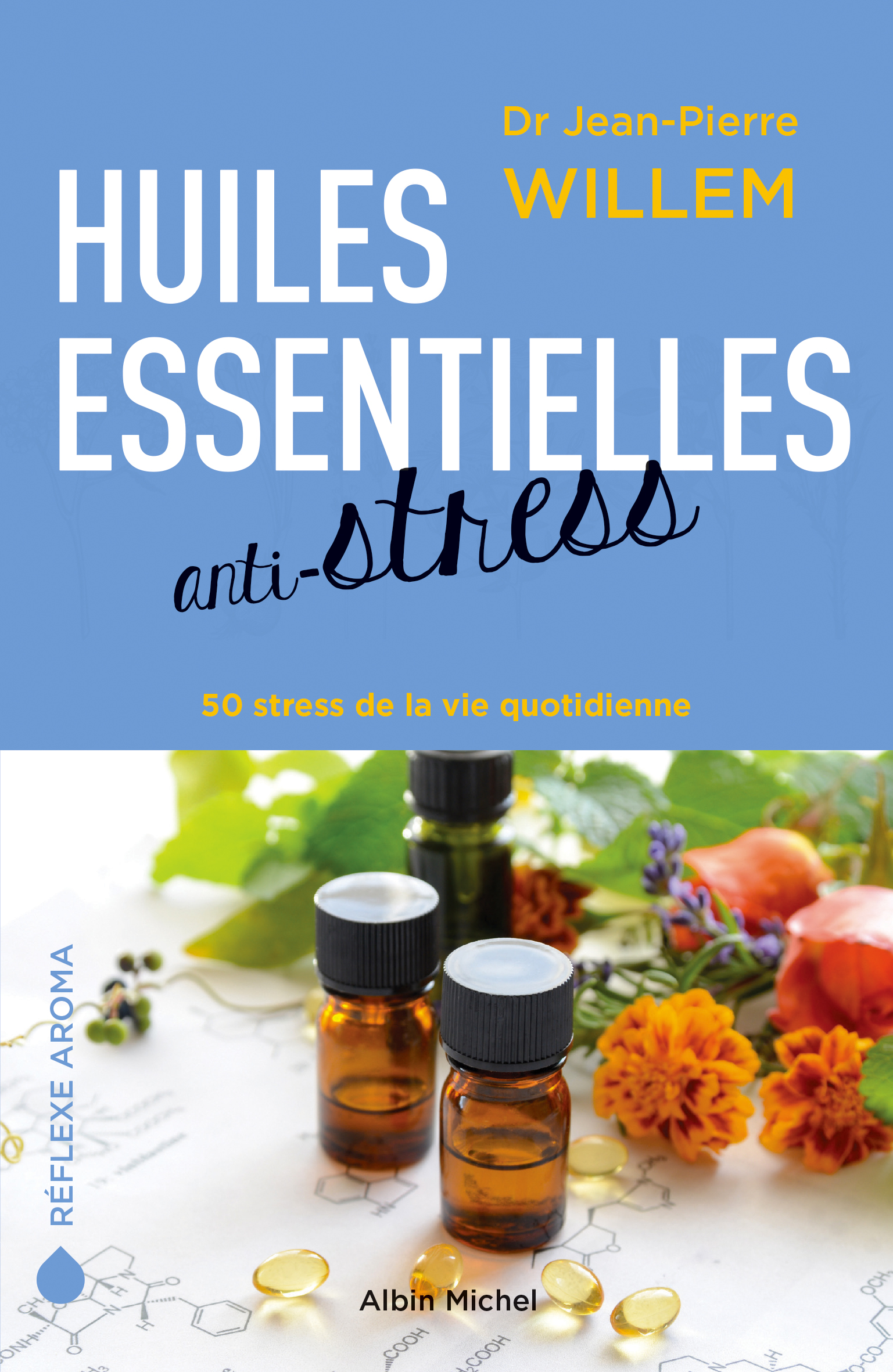 Couverture du livre Huiles essentielles anti-stress