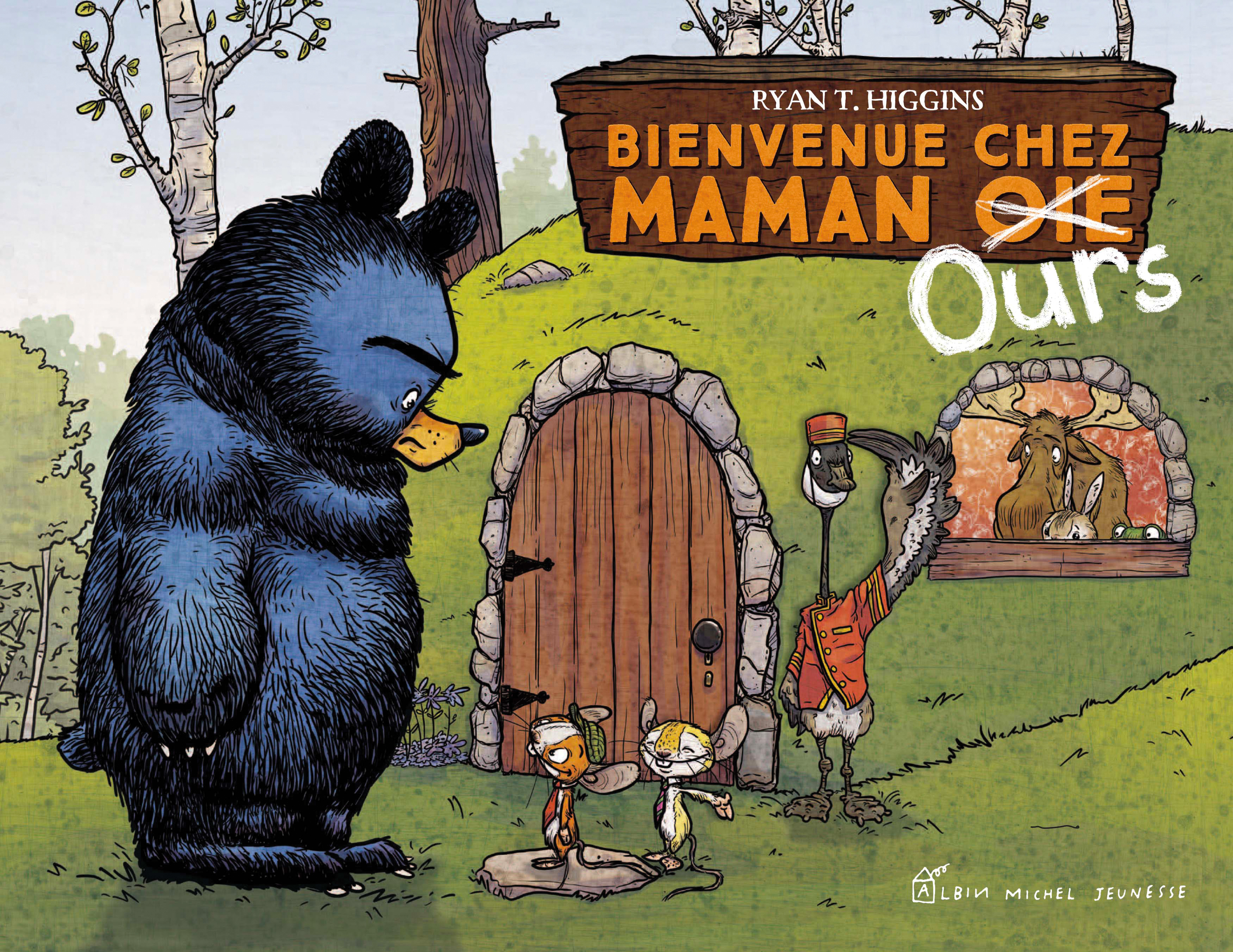 Couverture du livre Bienvenue chez maman ours