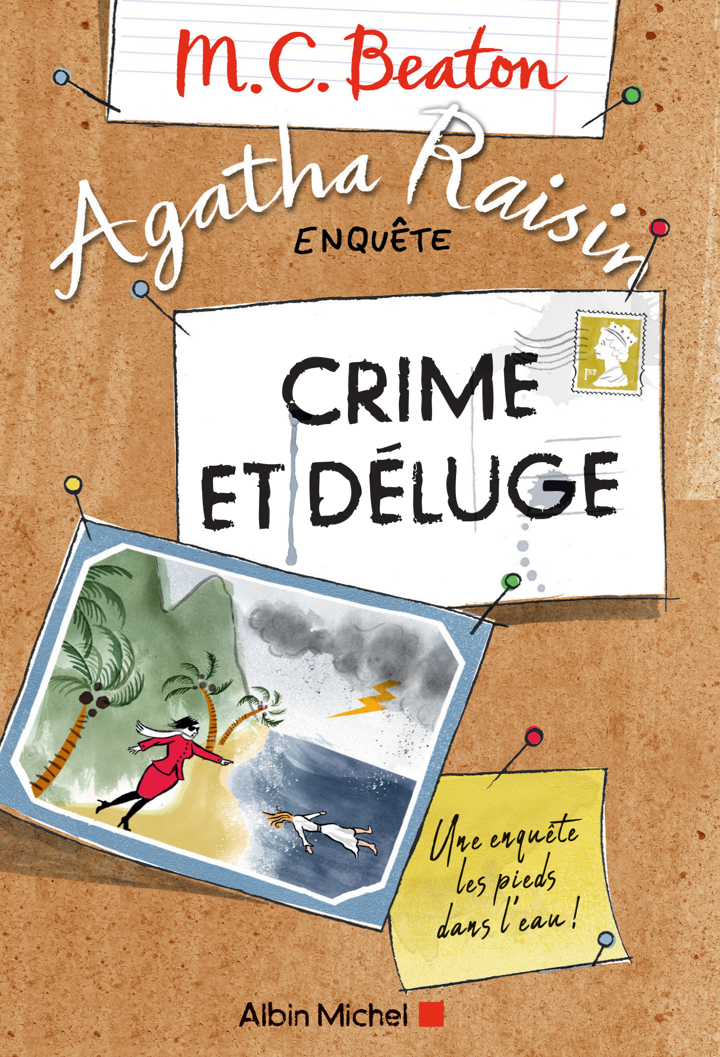 Couverture du livre Agatha Raisin enquête 12 - Crime et déluge