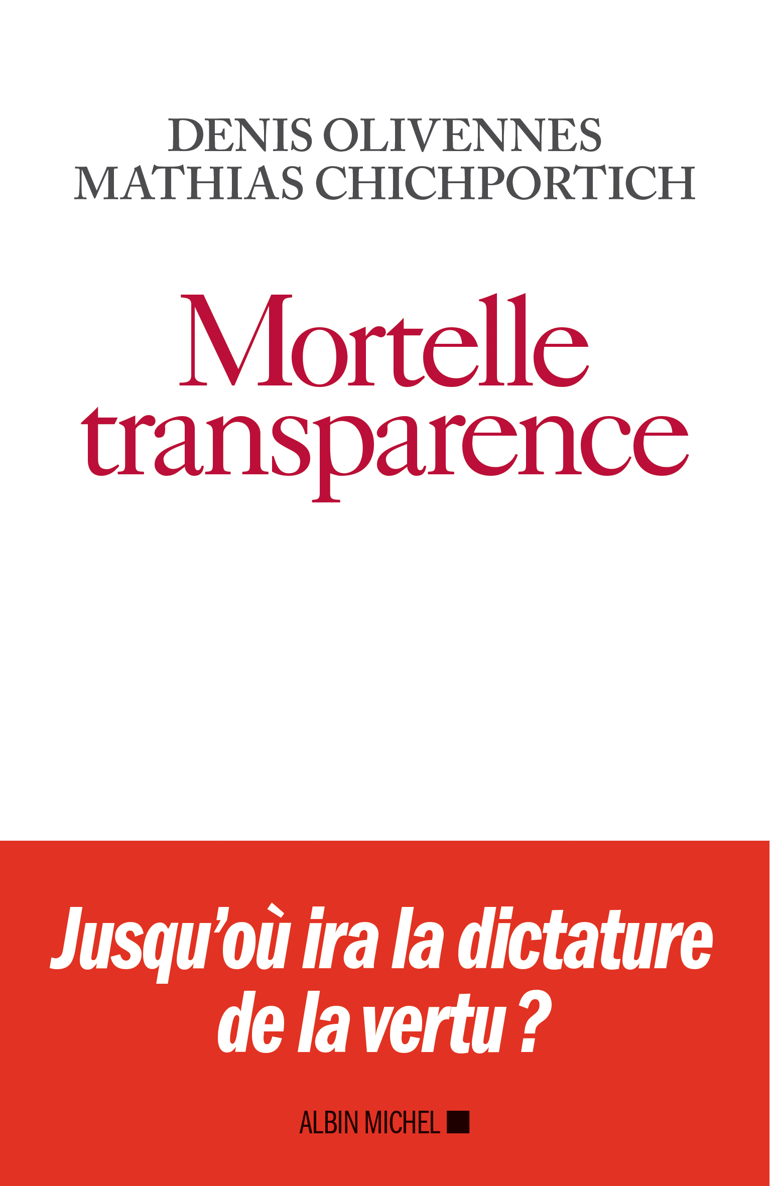 Couverture du livre Mortelle Transparence