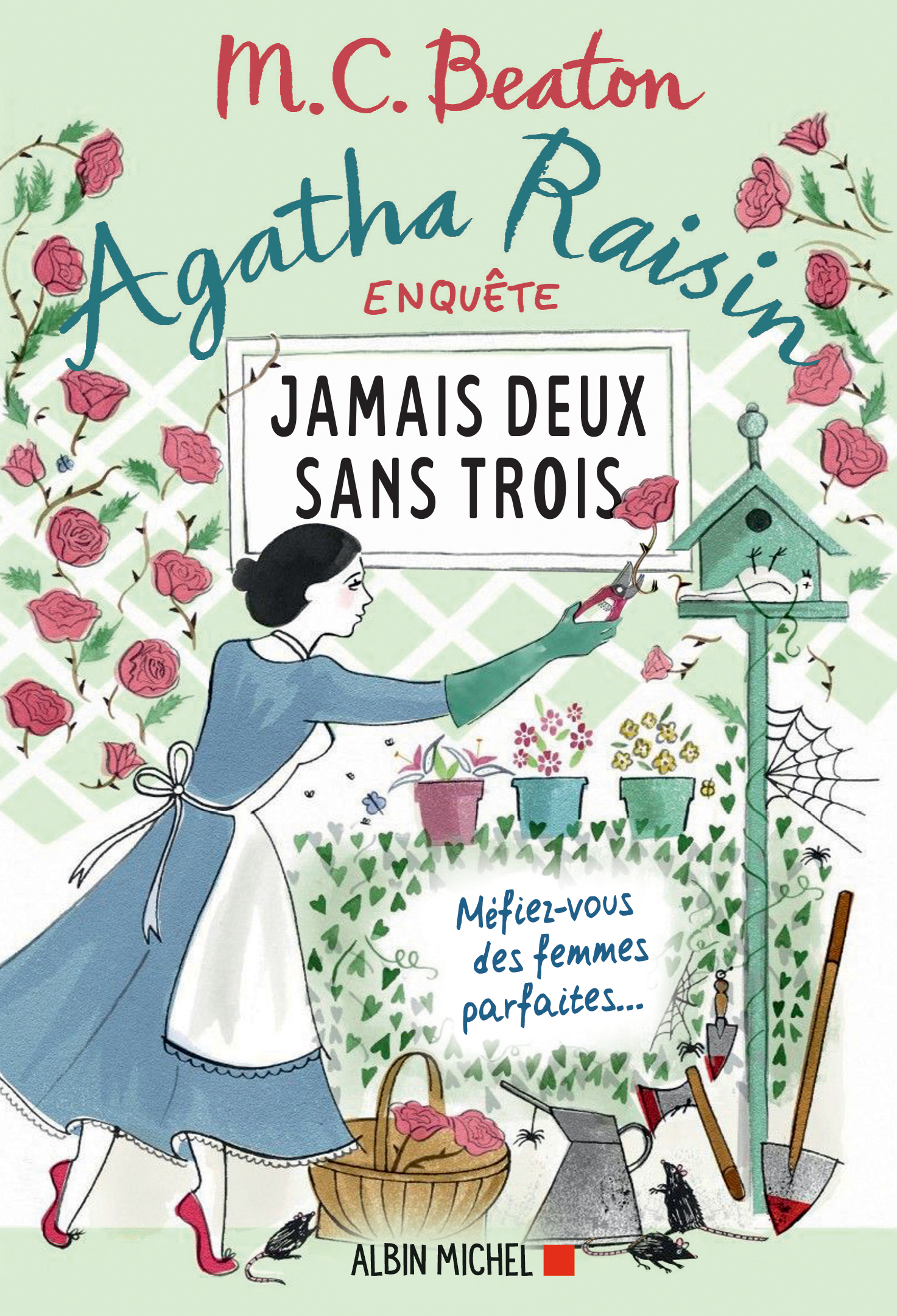 Couverture du livre Agatha Raisin enquête 16 - Jamais deux sans trois