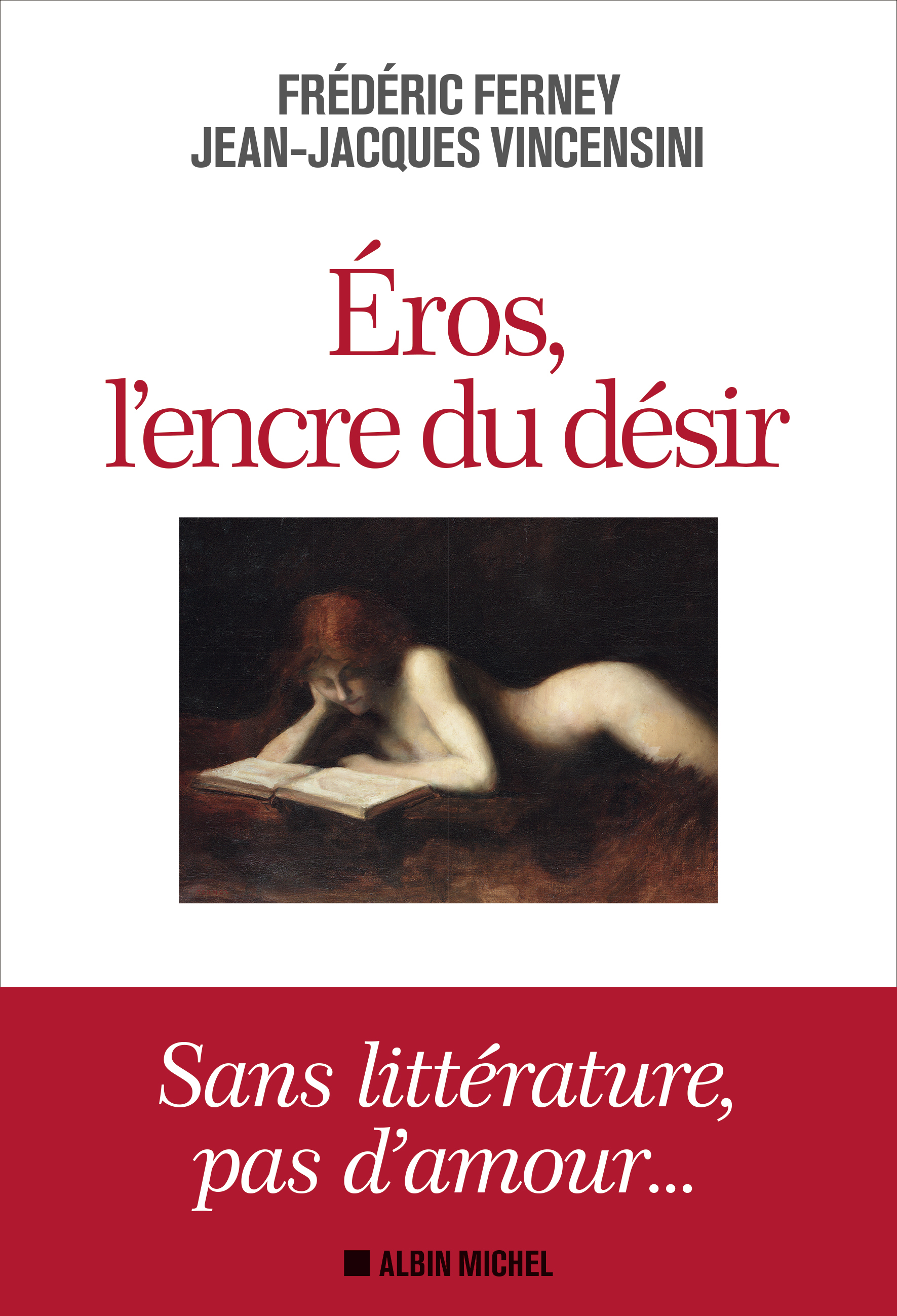 Couverture du livre Eros, l'encre du désir