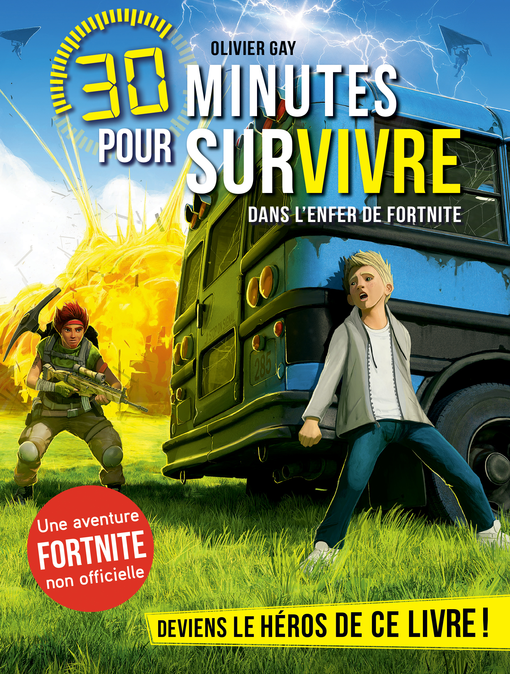 Couverture du livre Dans l'enfer de Fortnite