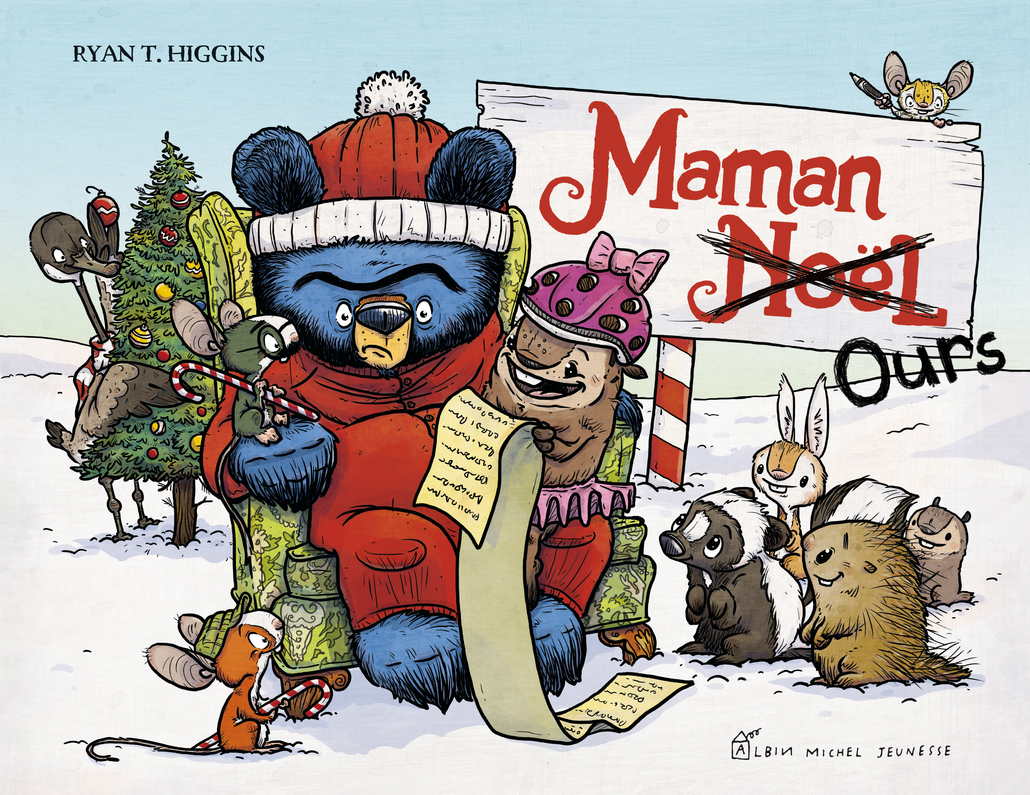 Couverture du livre Maman Ours Noël