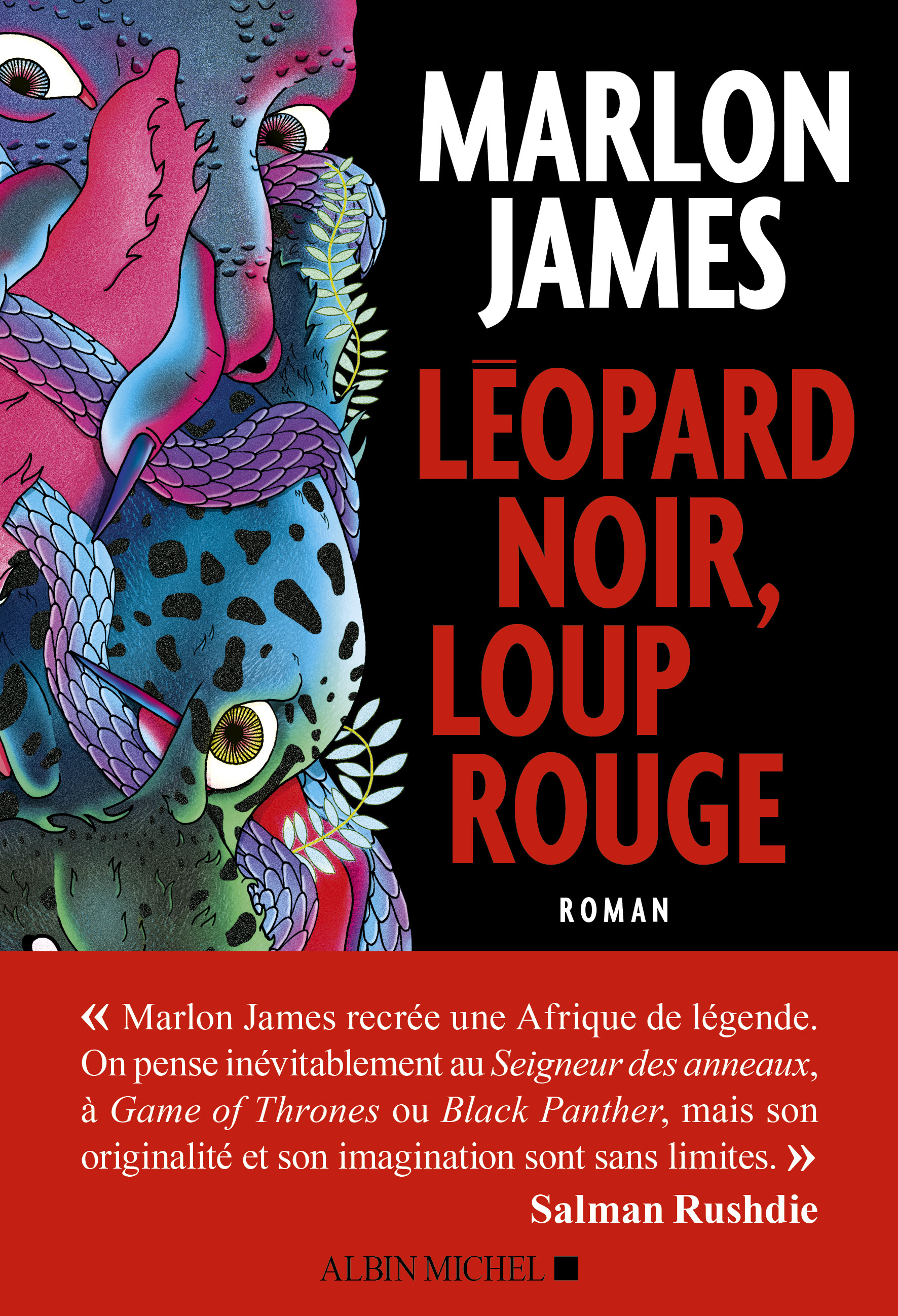 Couverture du livre Léopard noir, loup rouge
