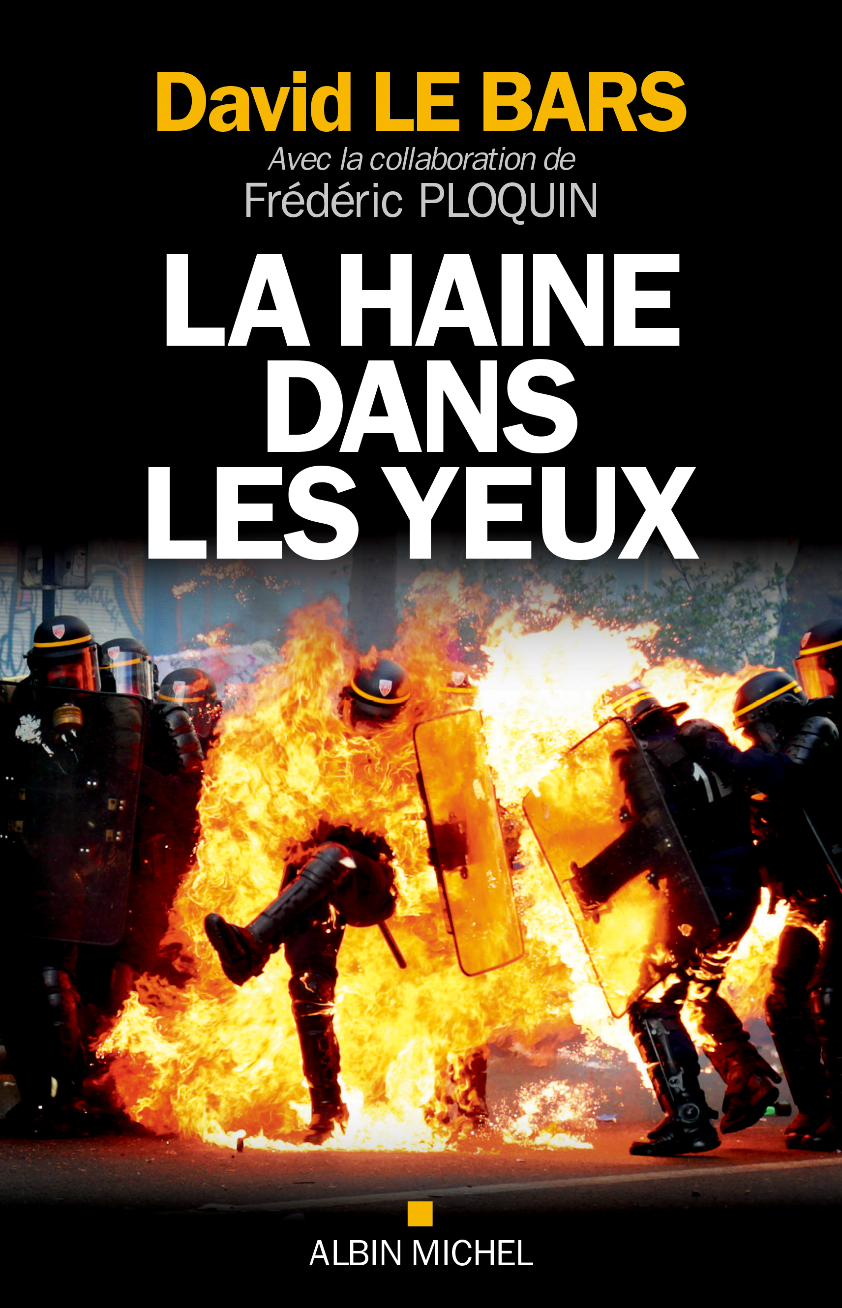 Couverture du livre La Haine dans les yeux