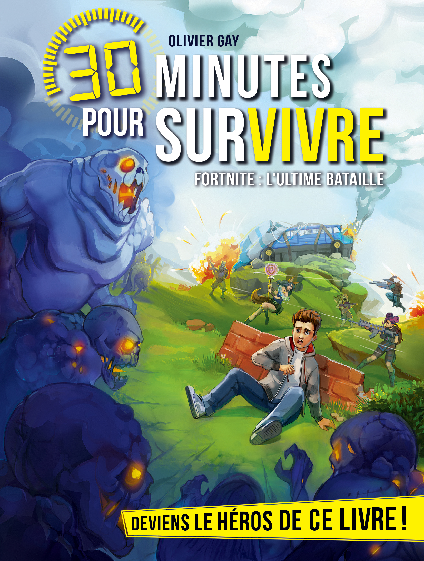 Couverture du livre Fortnite : l'ultime bataille