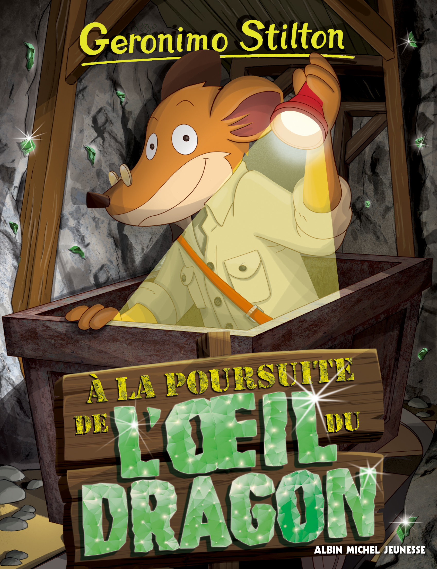 Couverture du livre A la poursuite de l'oeil du dragon