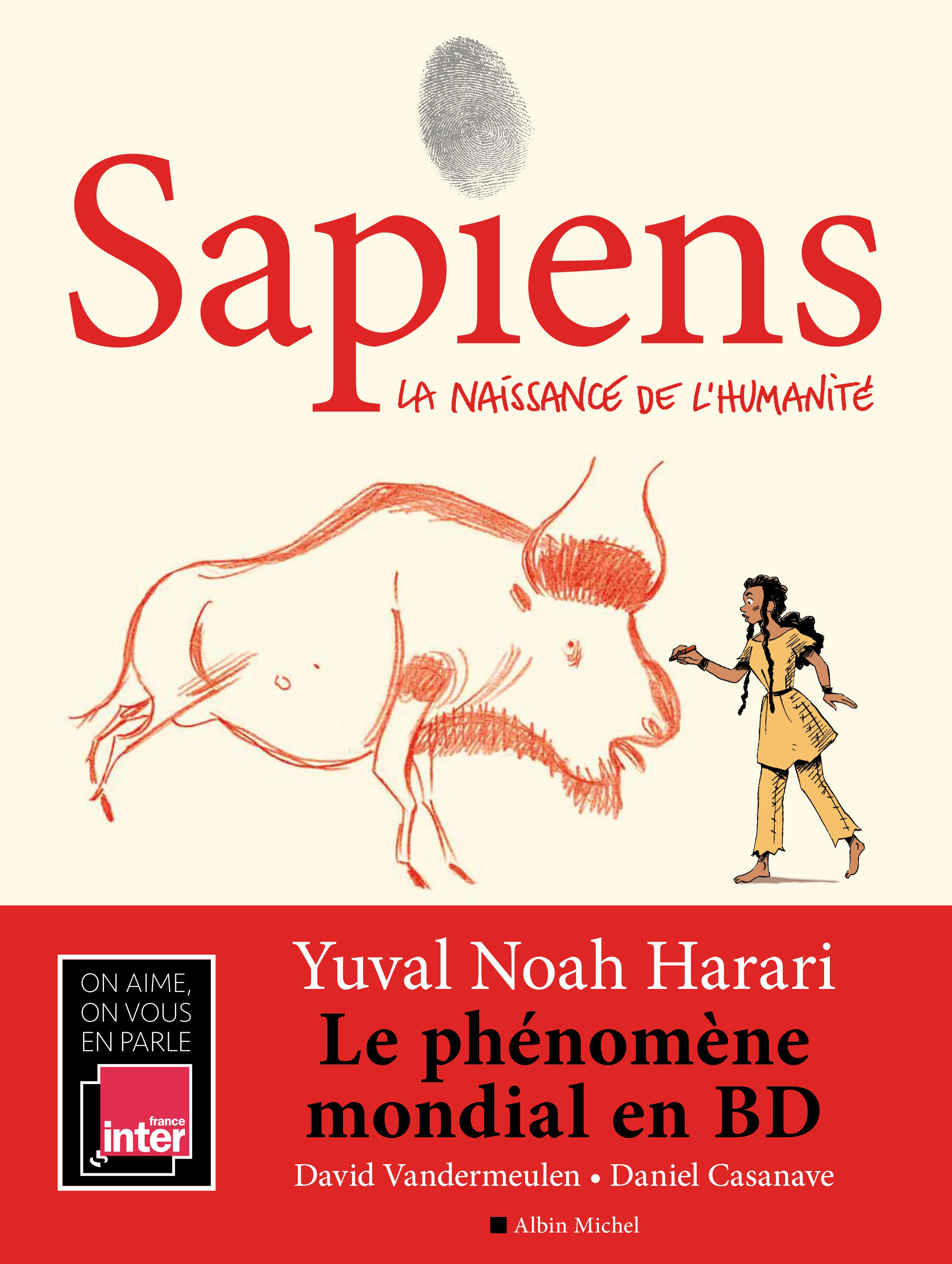Couverture du livre Sapiens - tome 1 (BD)