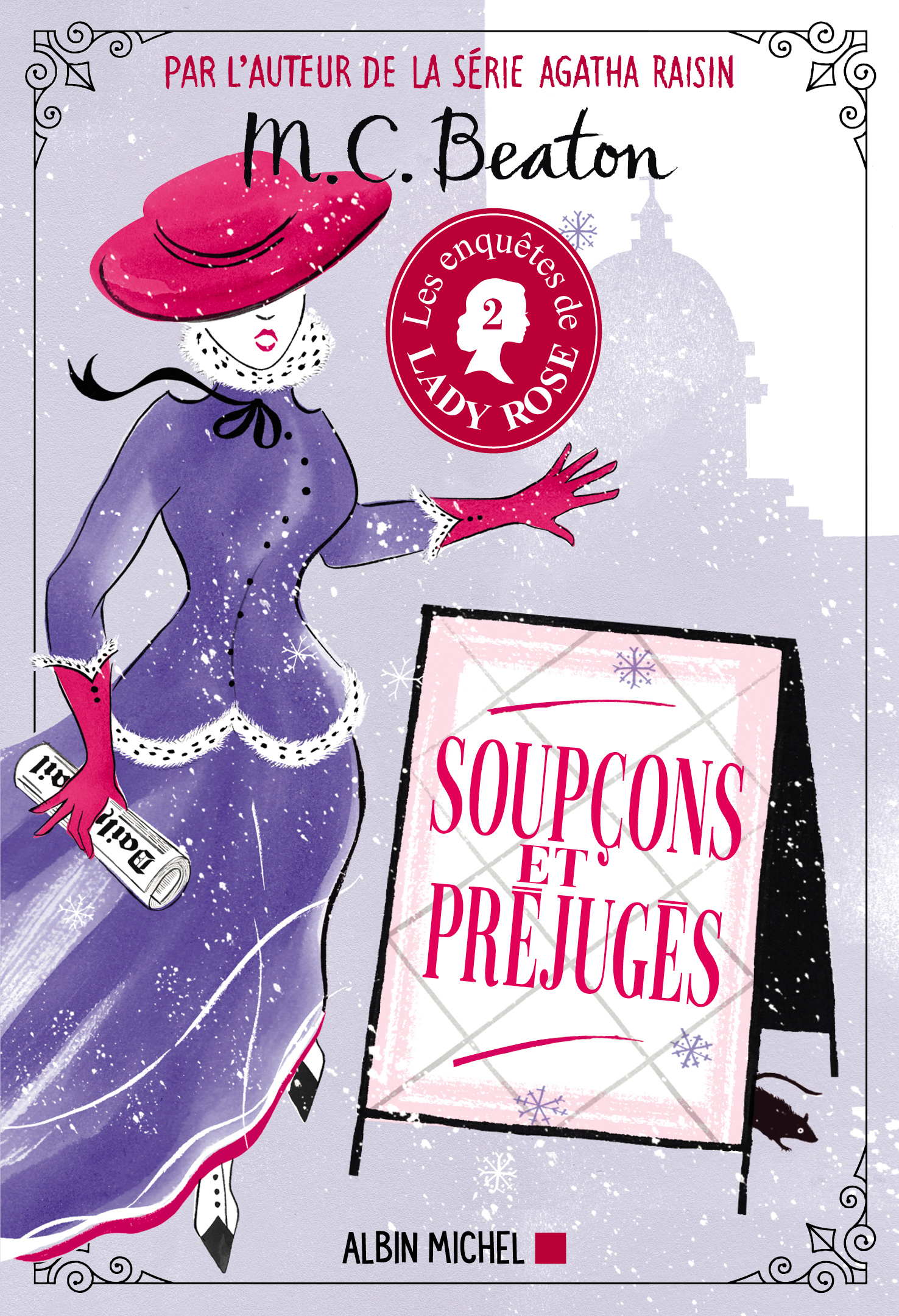 Couverture du livre Les Enquêtes de Lady Rose - tome 2 - Soupçons et préjugés