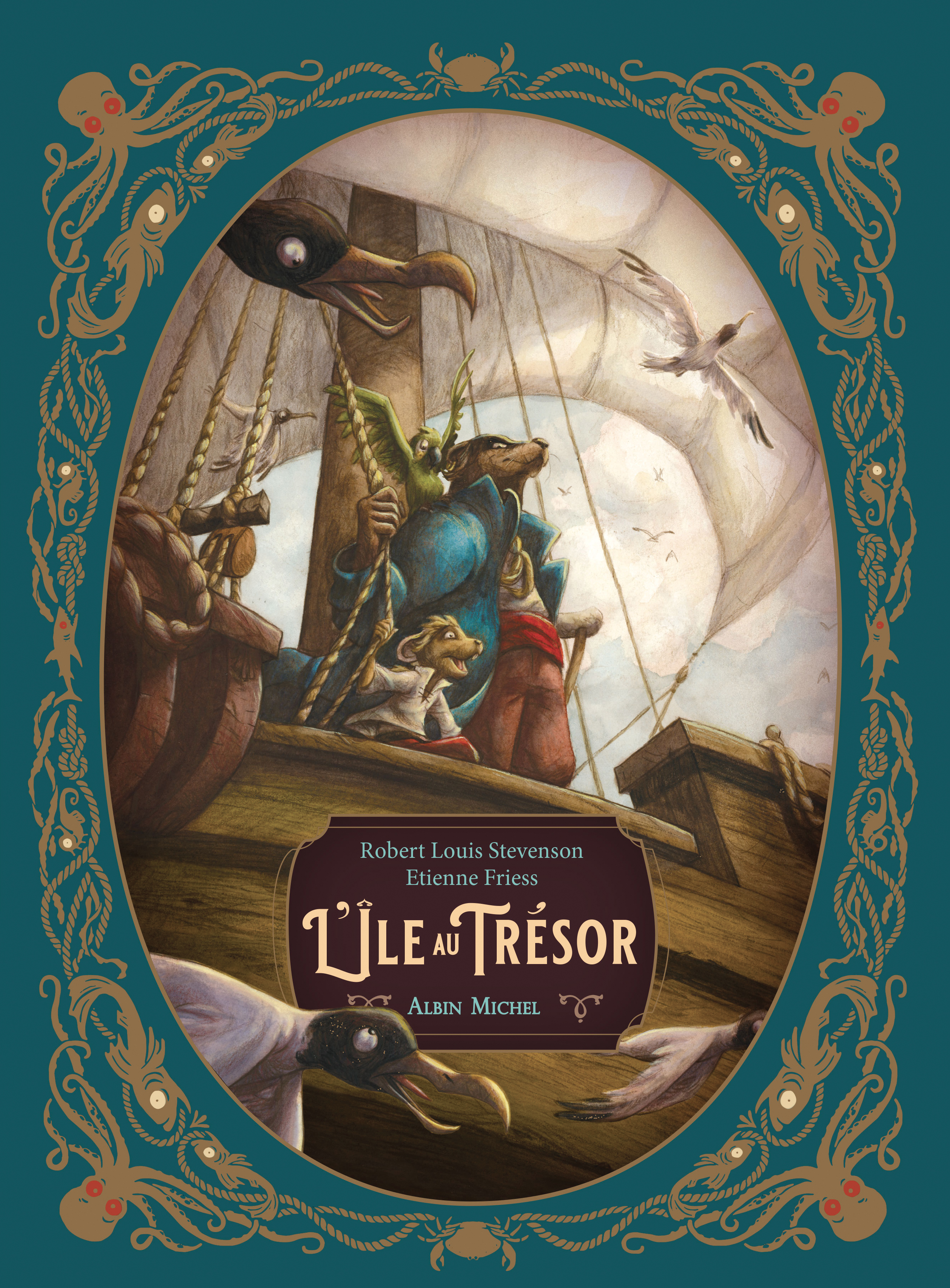 Couverture du livre L'Ile au trésor