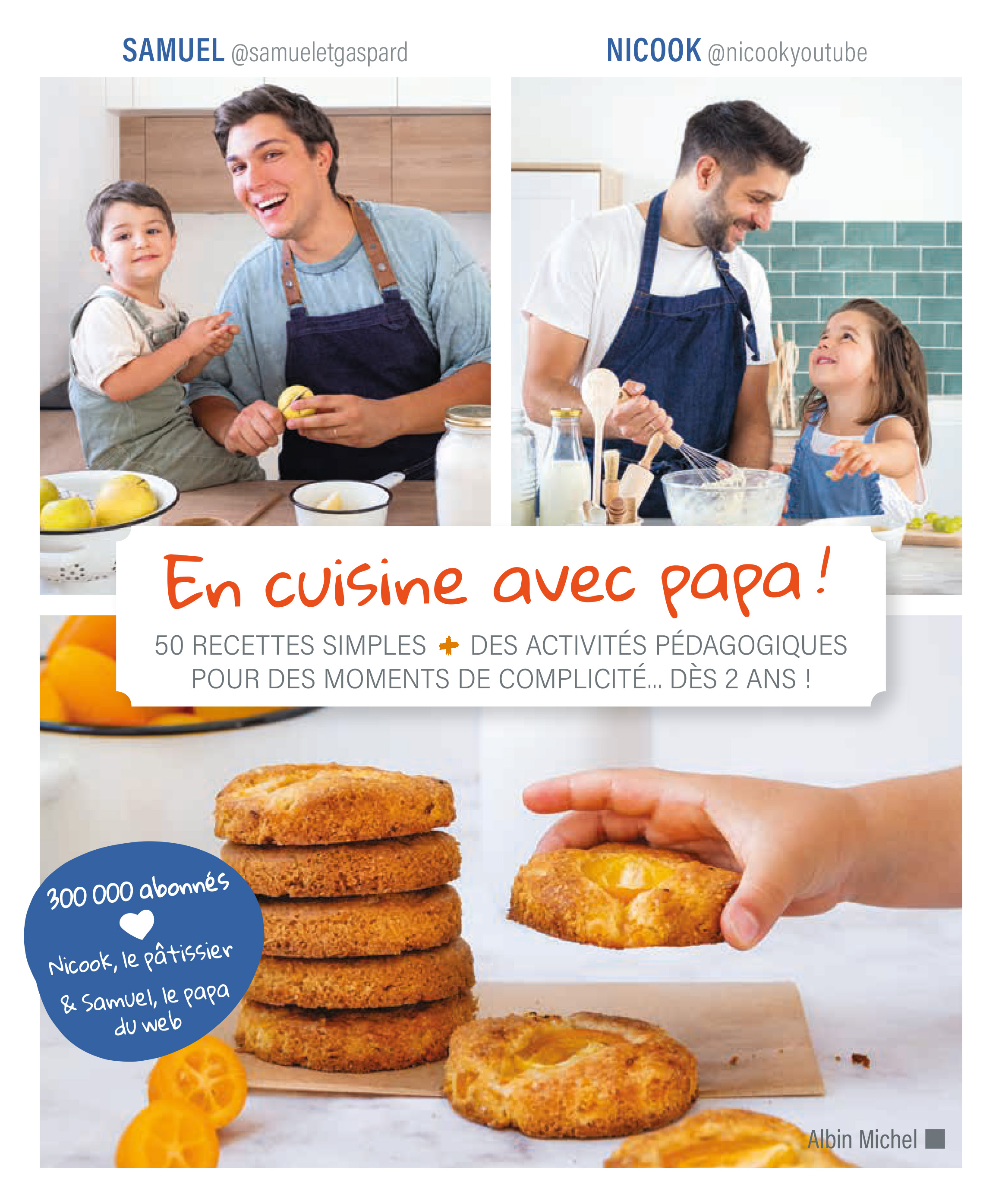 Couverture du livre En cuisine avec papa !