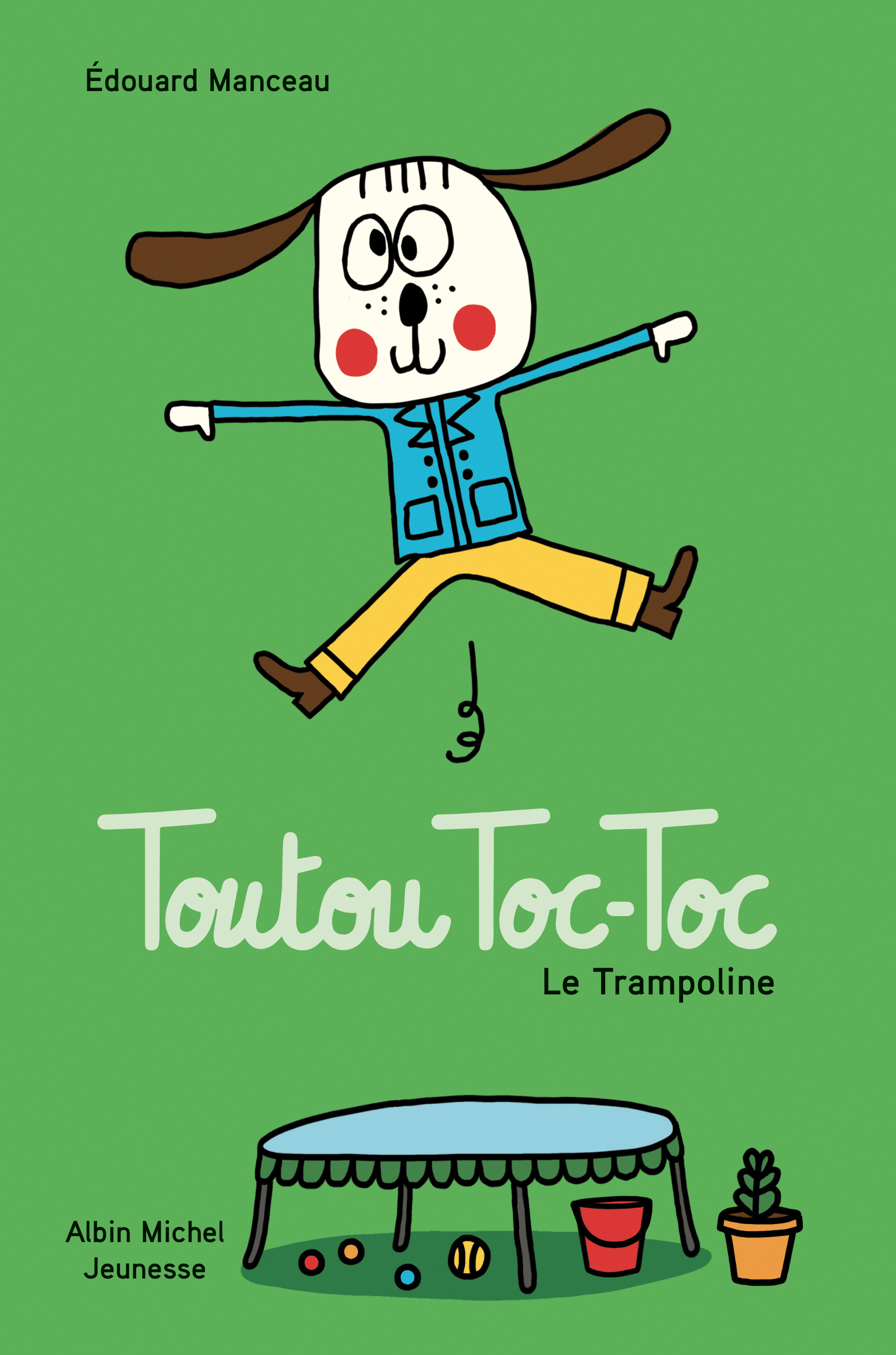 Couverture du livre Toutou Toc-Toc - Le Trampoline