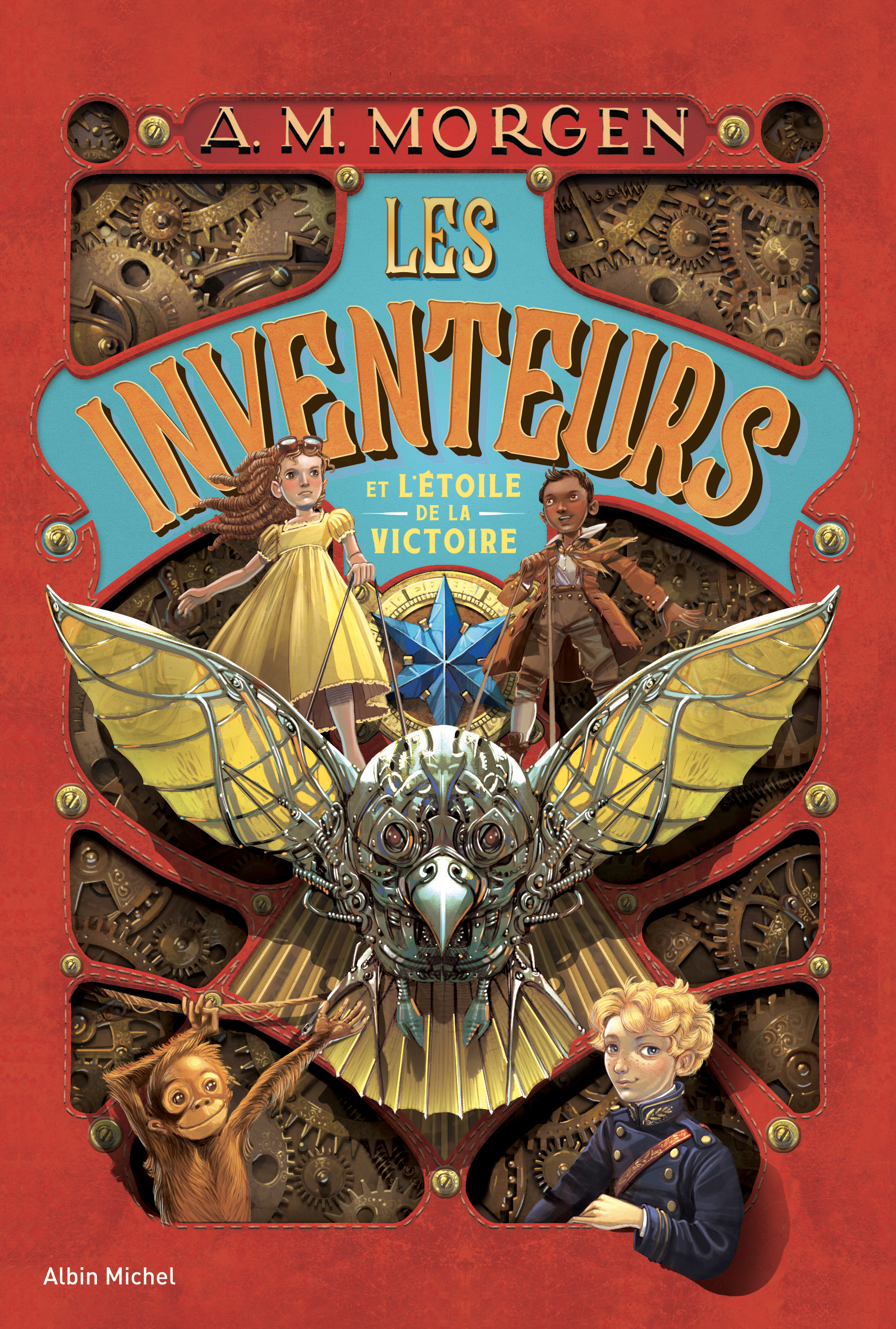 Couverture du livre Les Inventeurs et l'Etoile de la Victoire - tome 1