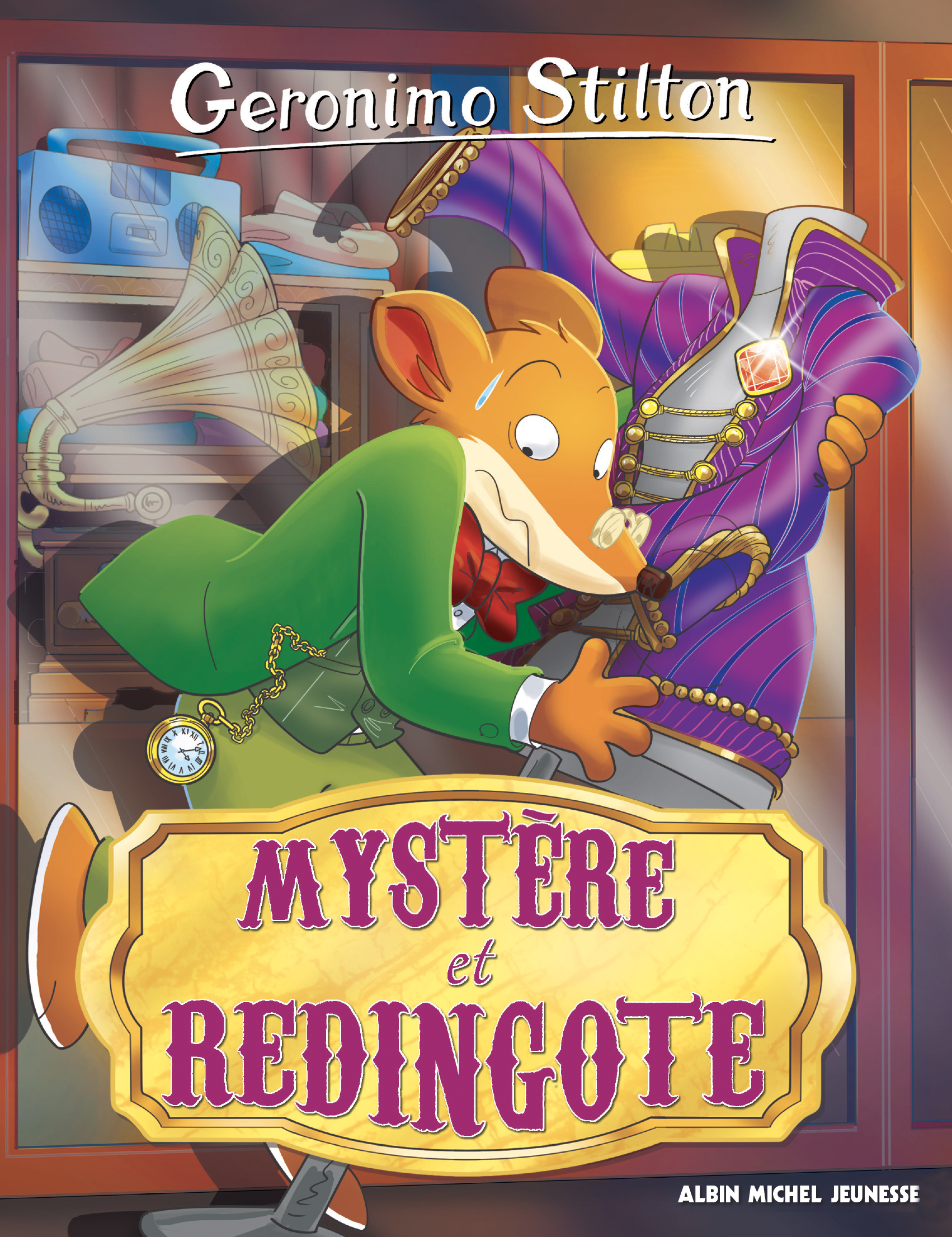 Couverture du livre Mystère et redingote