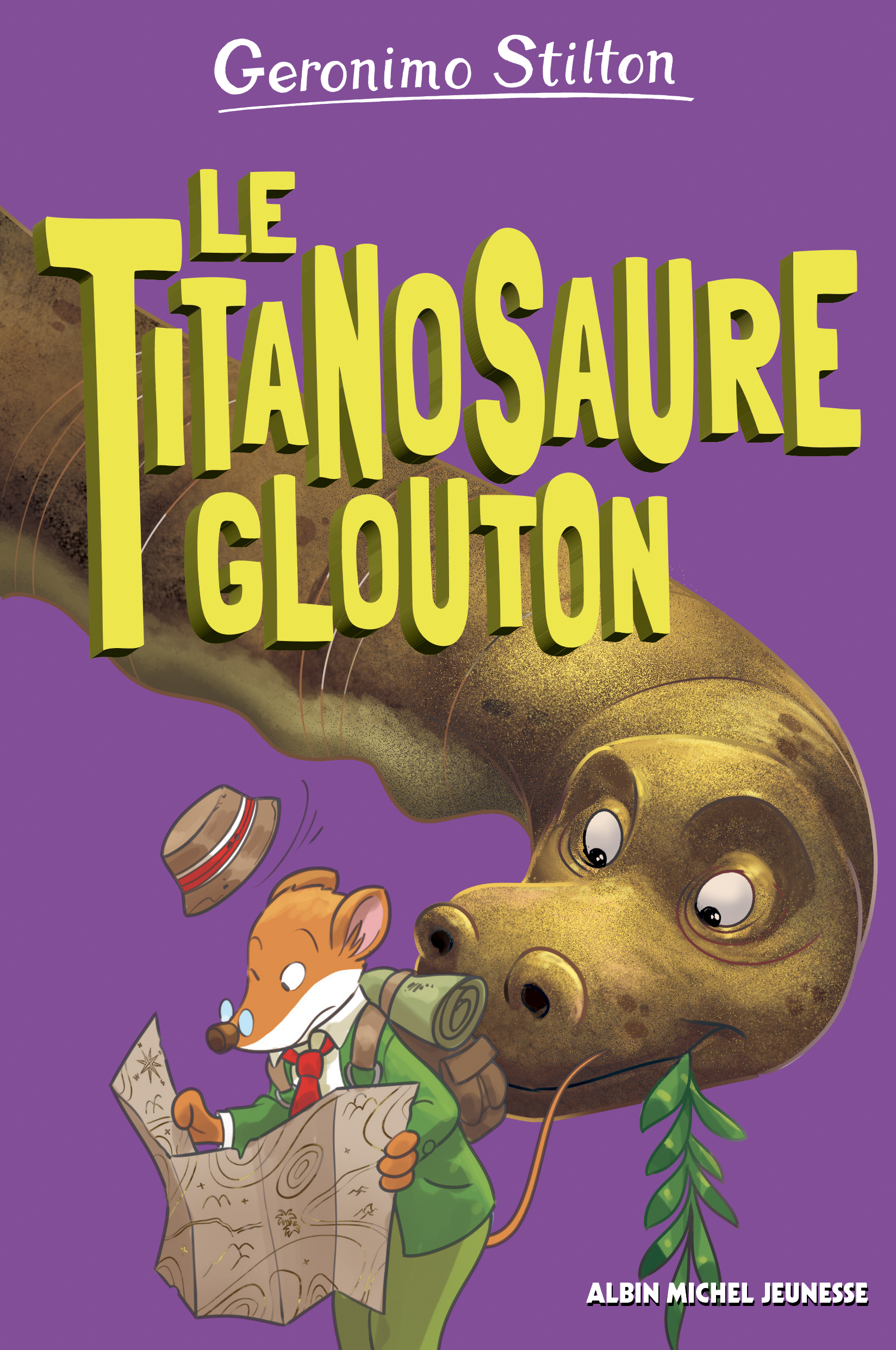 Couverture du livre Le Titanosaure glouton - tome 4