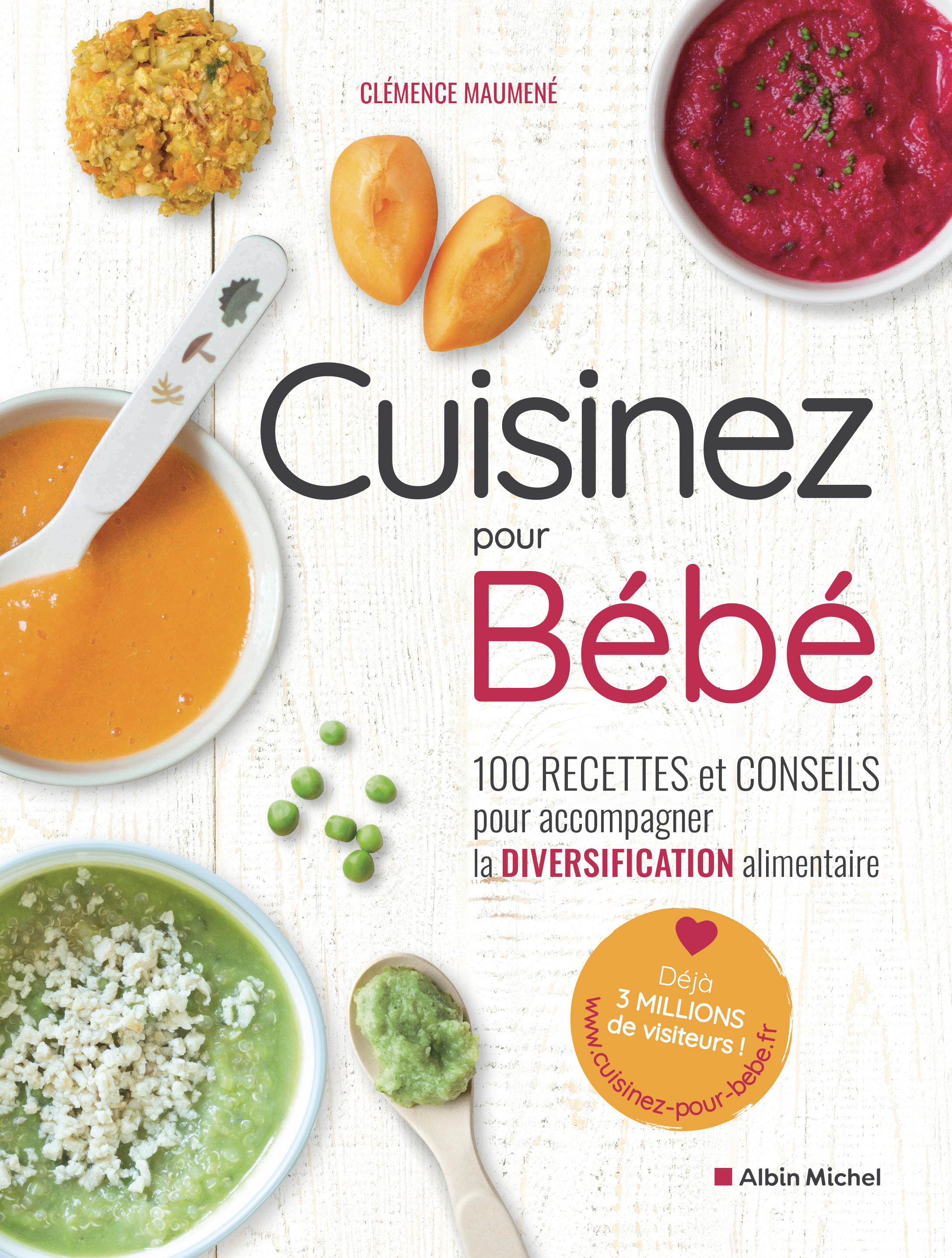 Couverture du livre Cuisinez pour bébé