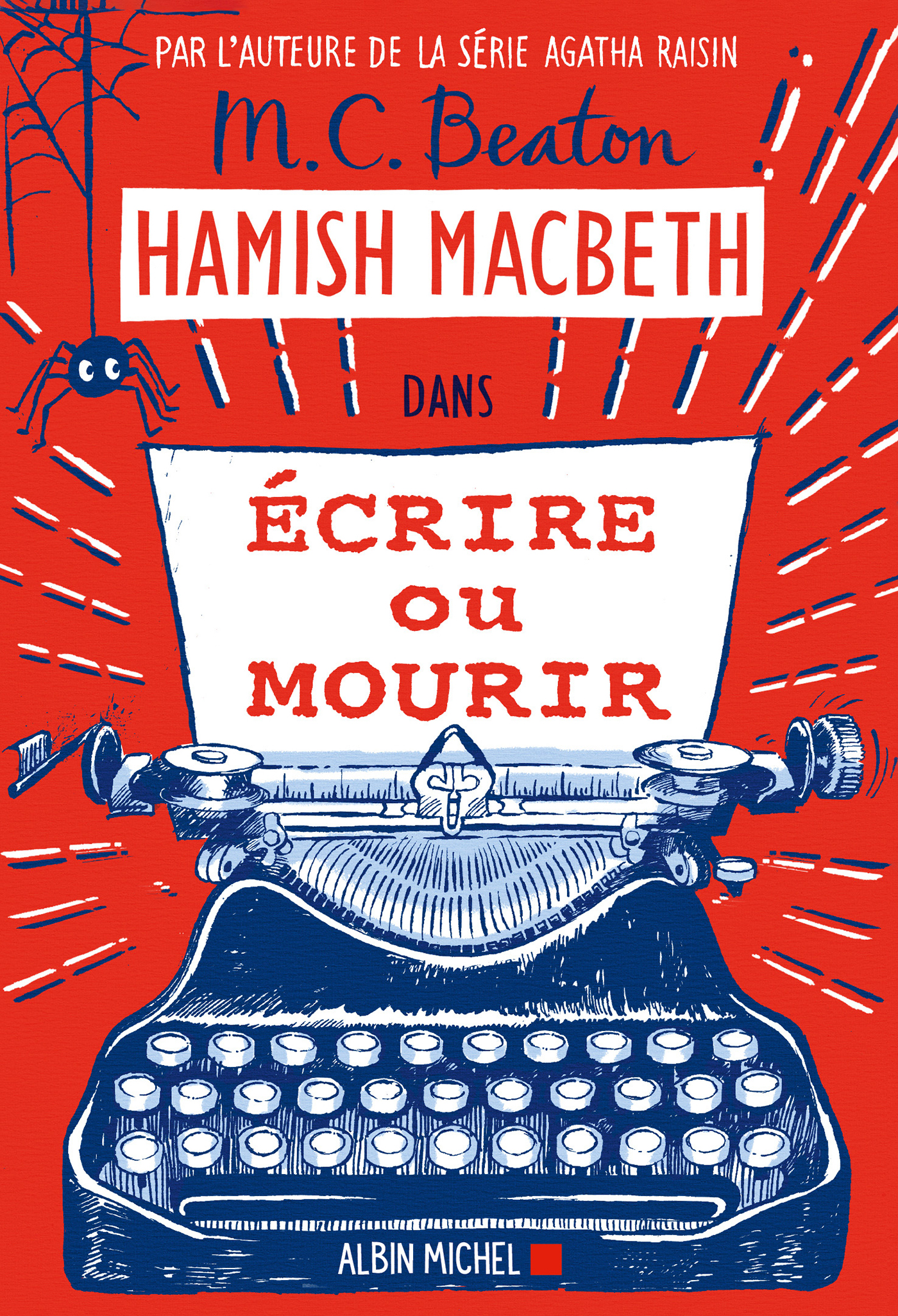 Couverture du livre Hamish Macbeth 20 - Ecrire ou mourir