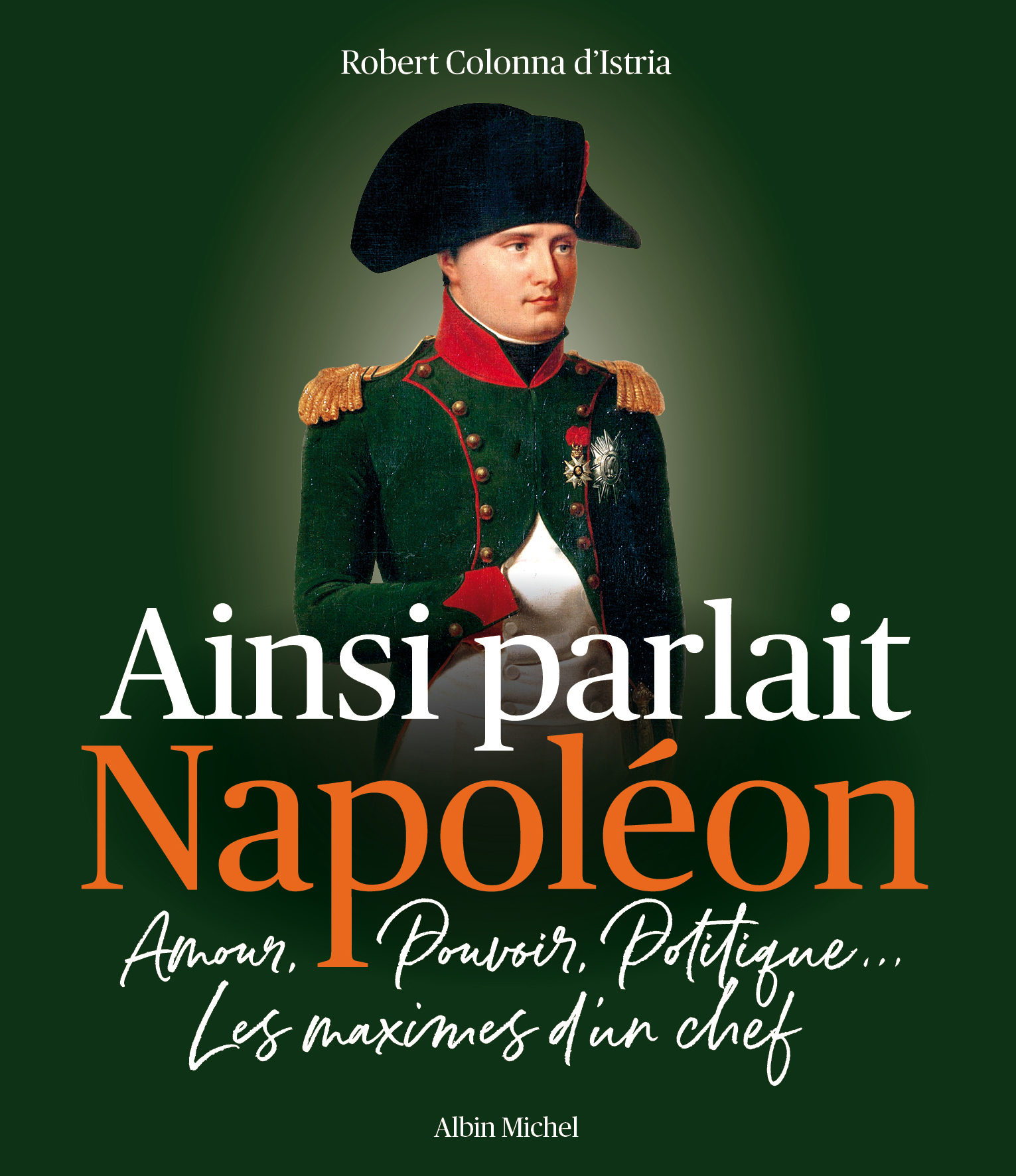 Couverture du livre Ainsi parlait Napoléon