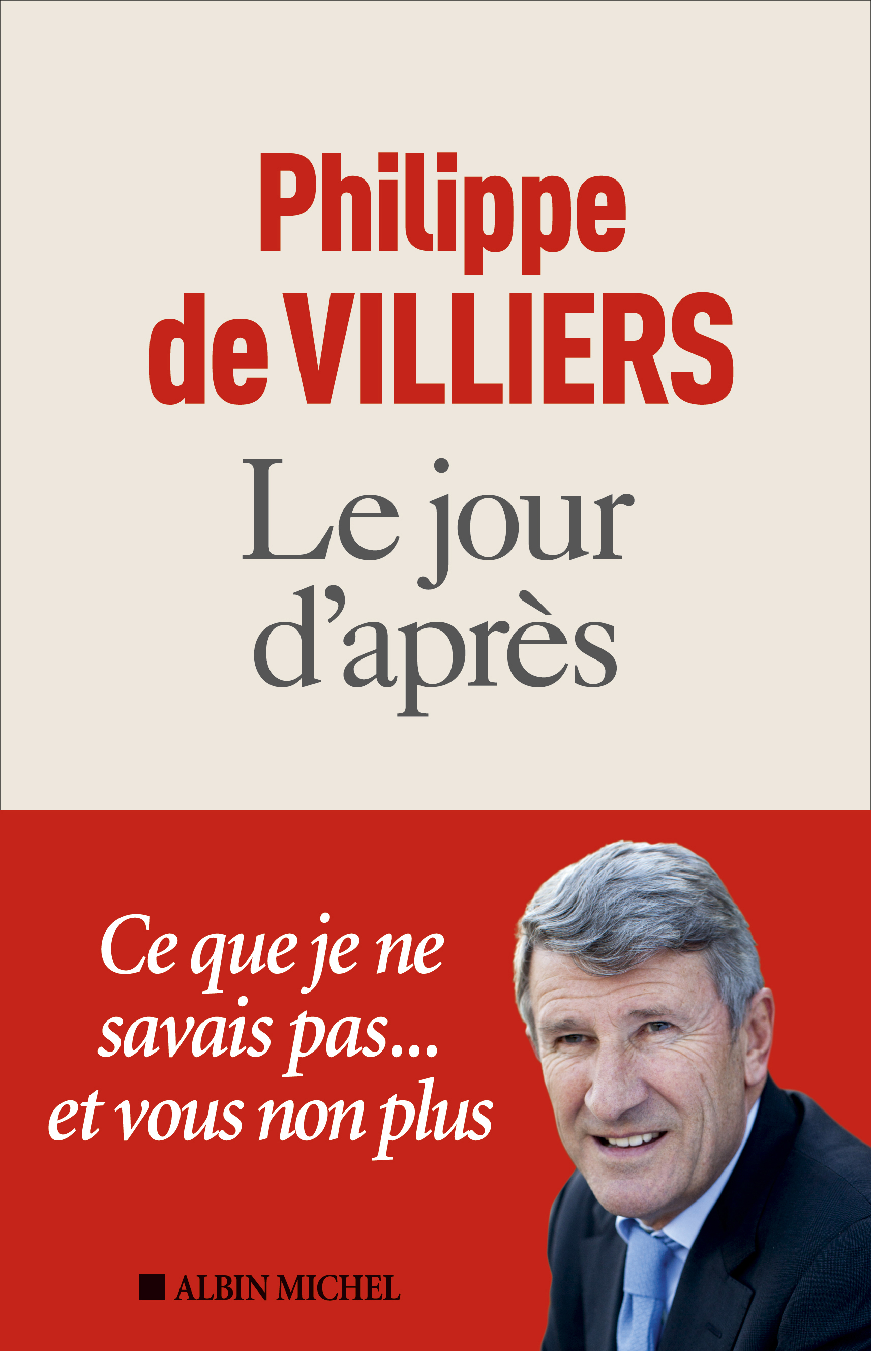Philippe de Villiers biographie, bibliographie Éditions Albin Michel