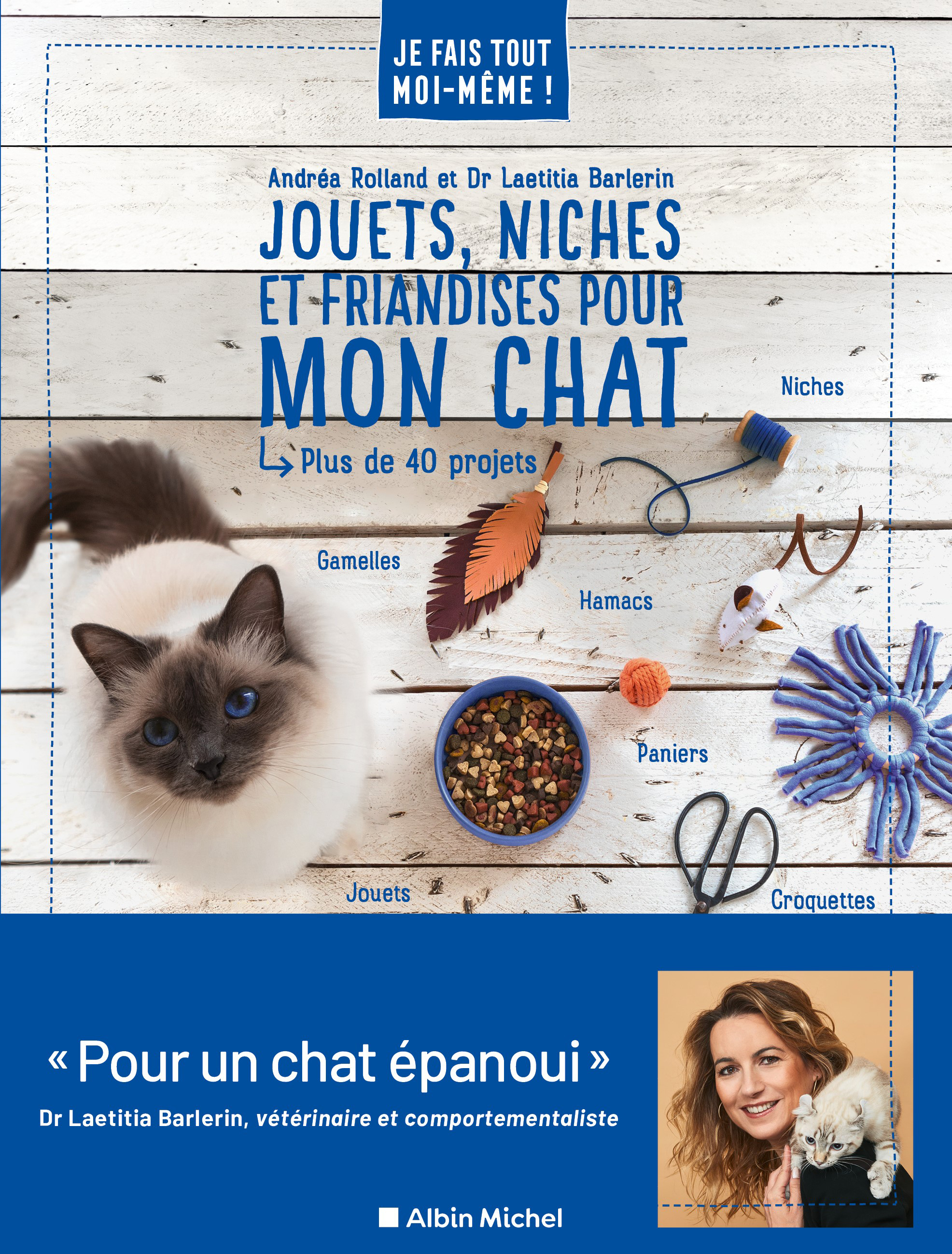 Couverture du livre Je fais tout moi-même - Jouets, niches et friandises pour mon chat