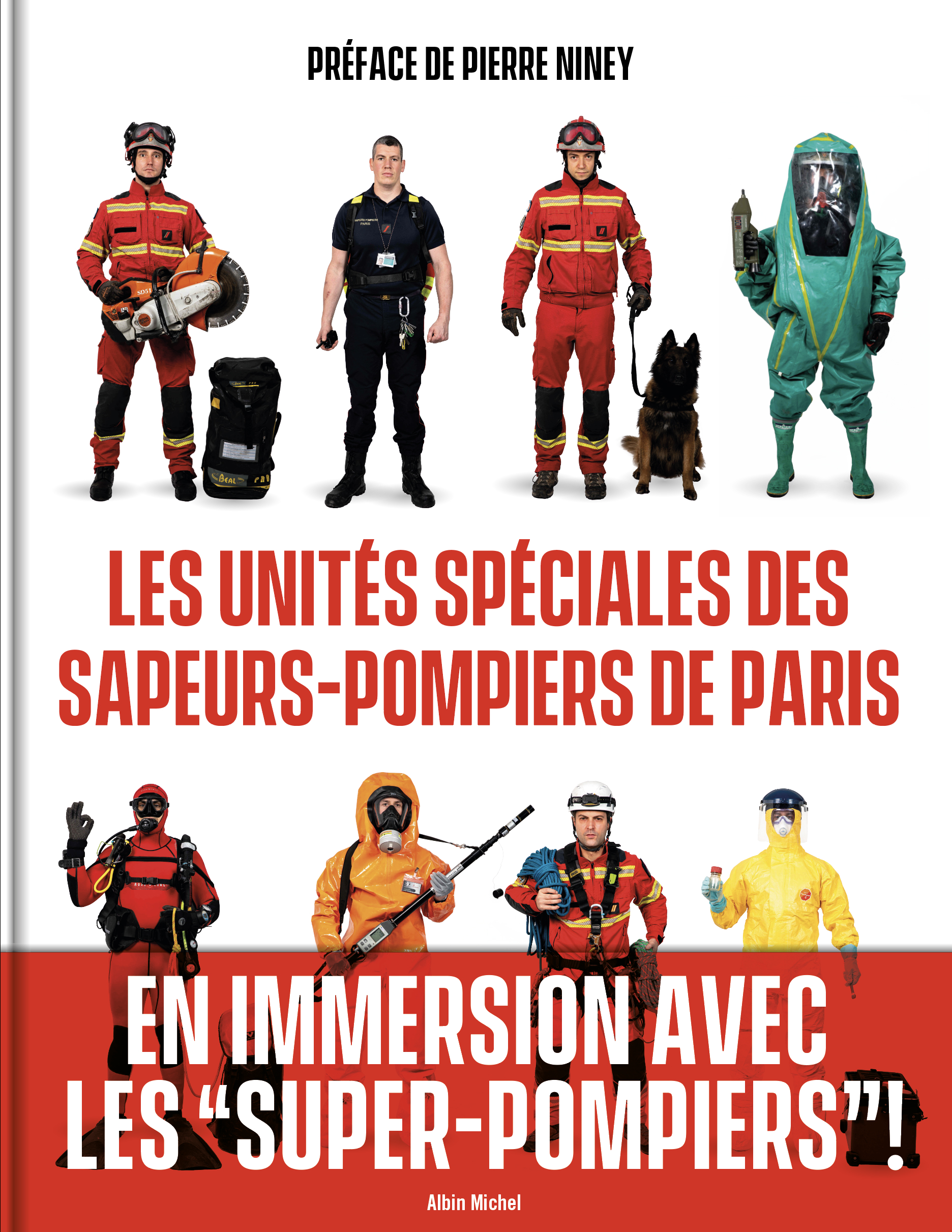 Couverture du livre Les Unités spéciales des sapeurs-pompiers de Paris