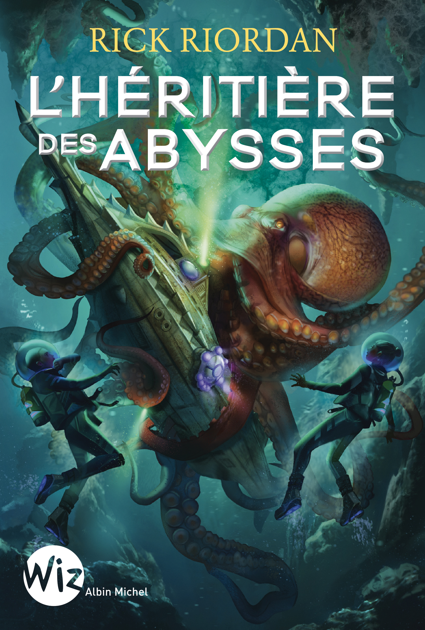 Couverture du livre L'Héritière des abysses