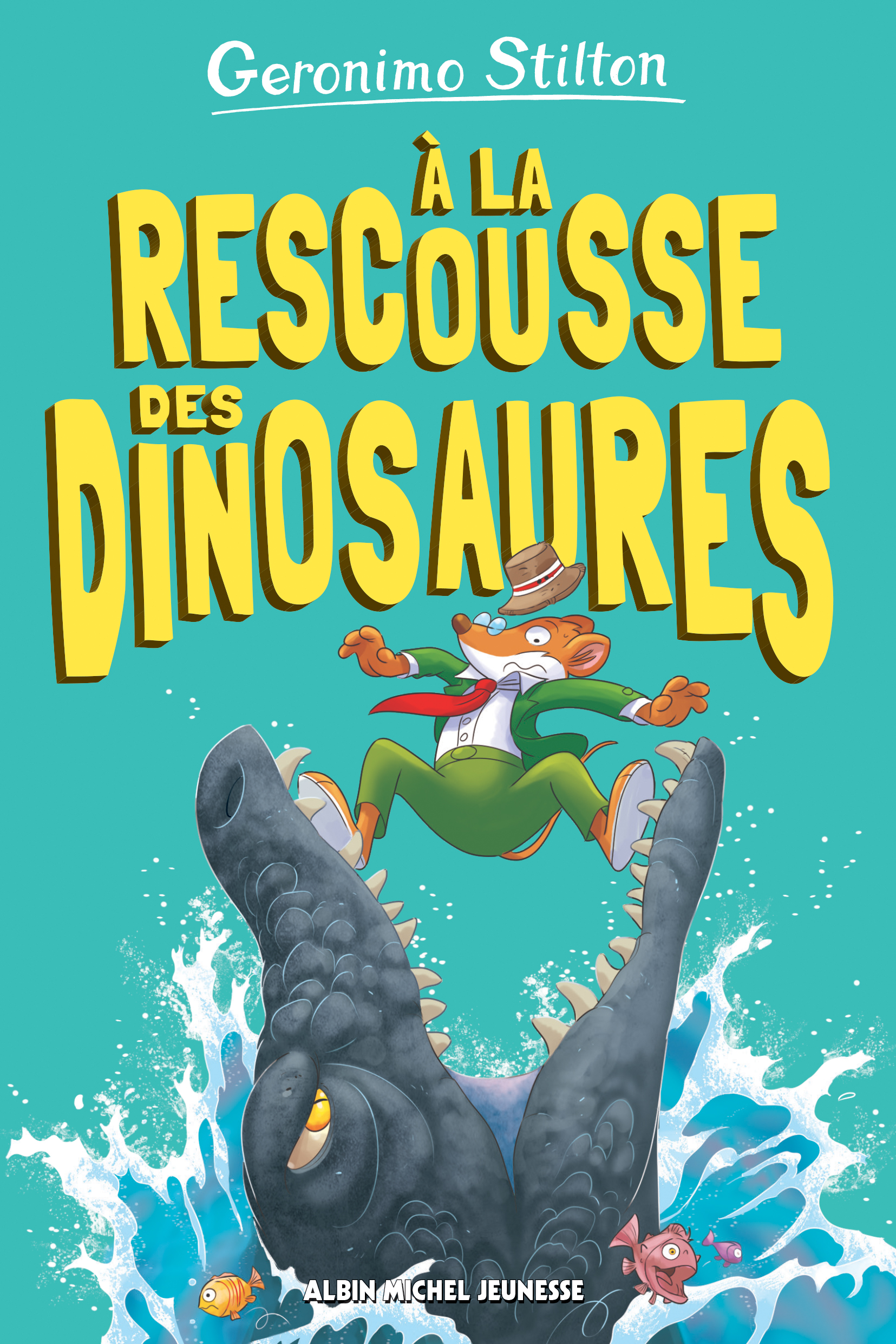 Couverture du livre A la rescousse des dinosaures ! T8