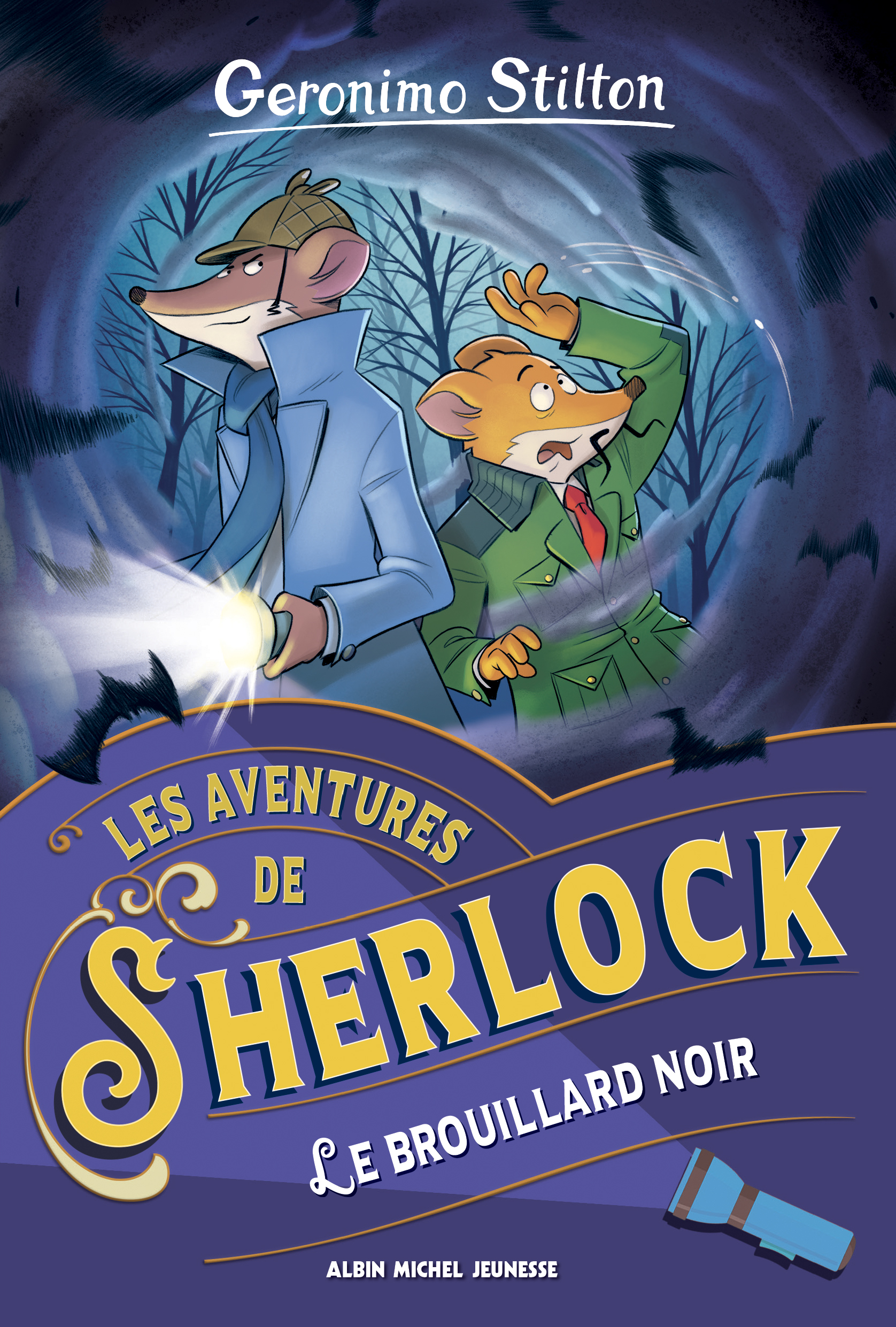 Couverture du livre Les Aventures de Sherlock - tome 2 - Le Brouillard noir