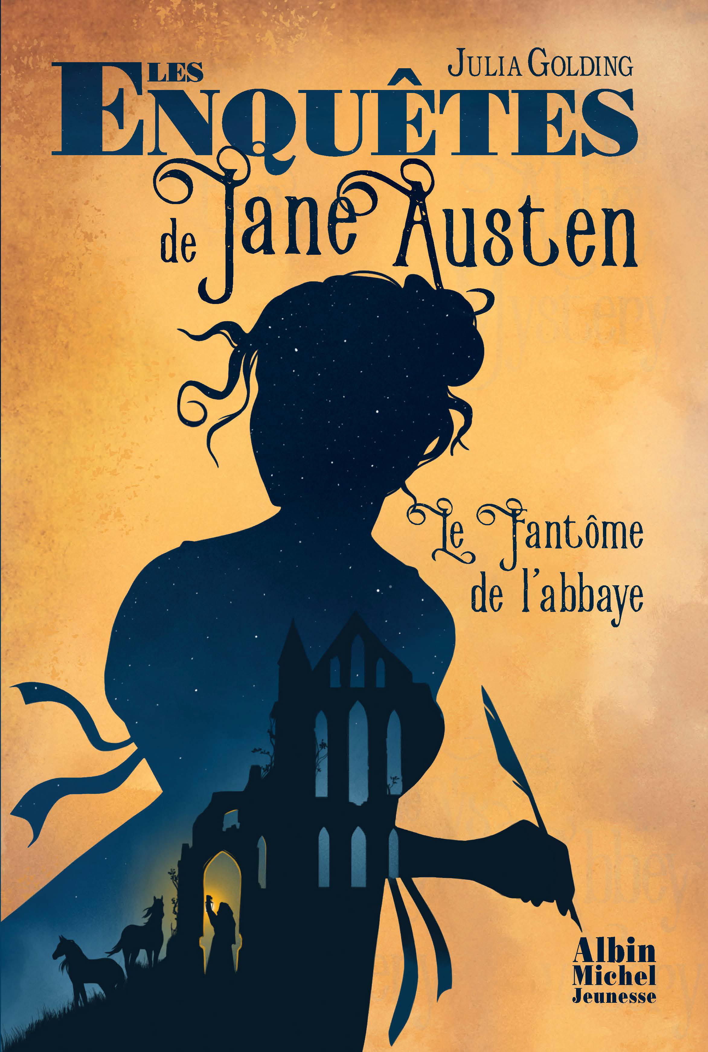 Couverture du livre Les Enquêtes de Jane Austen - tome 1 - Le Fantôme de l'abbaye