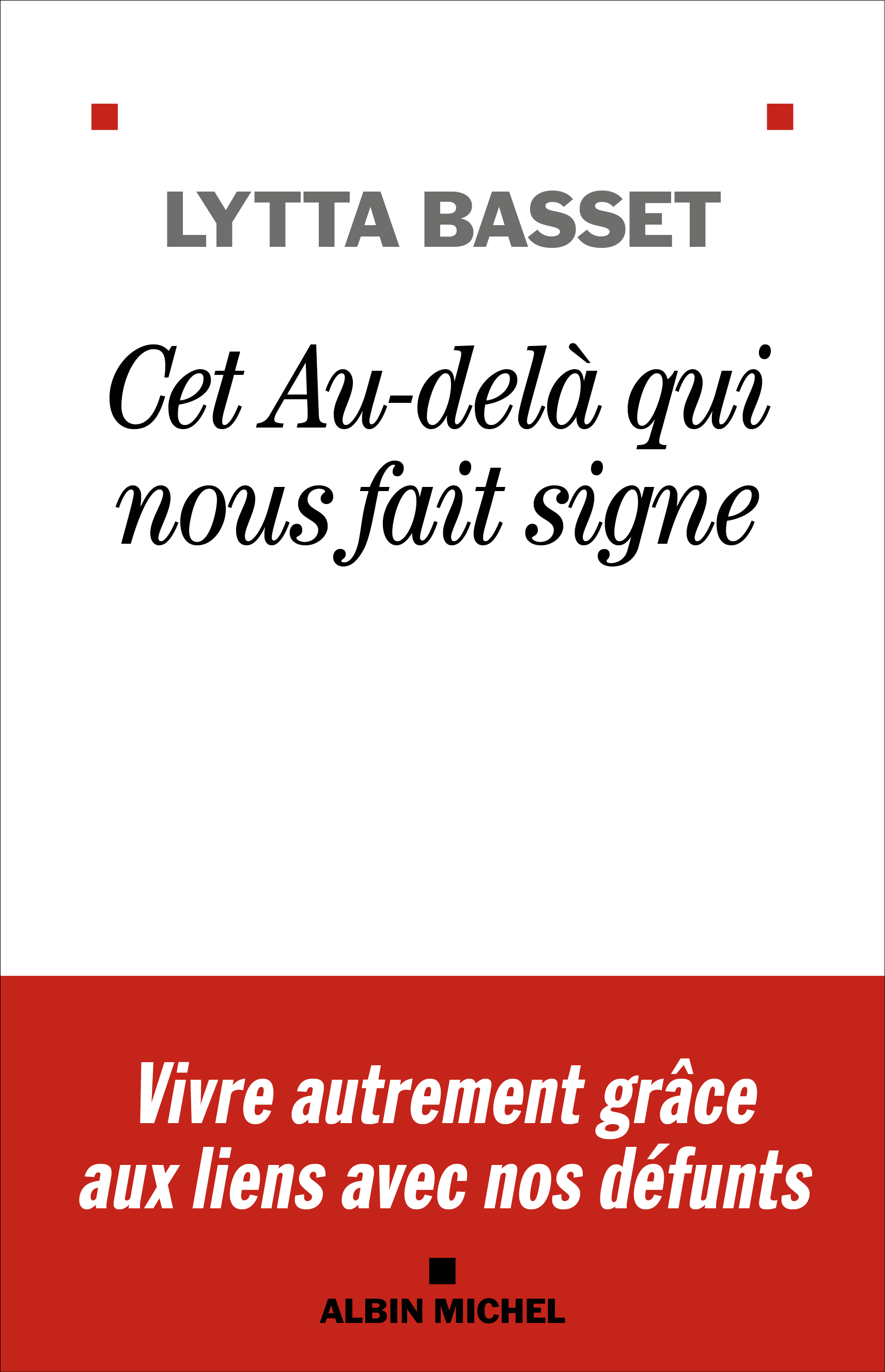 Couverture du livre Cet au-delà qui nous fait signe