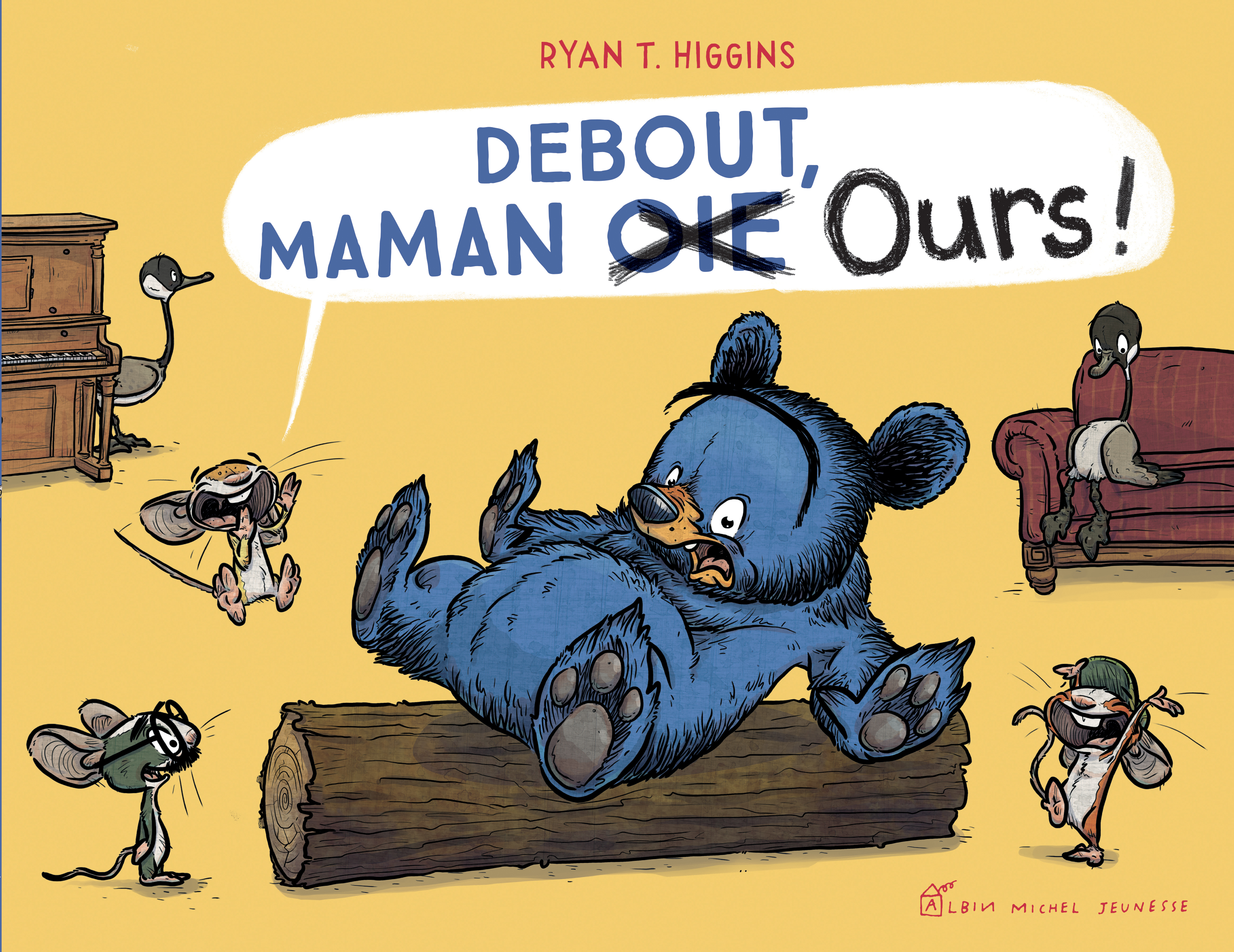 Couverture du livre Debout, Maman Oie Ours !