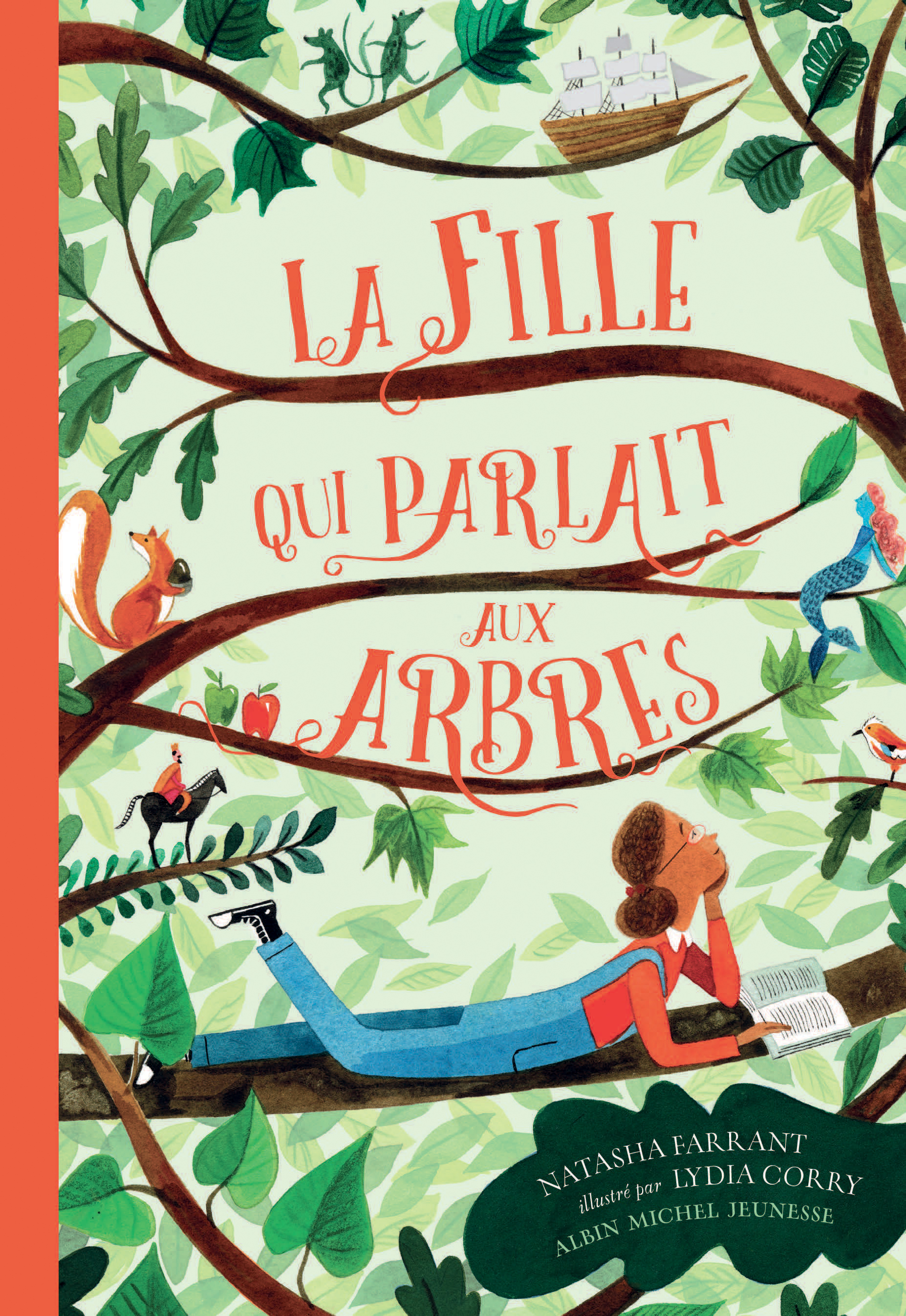 Couverture du livre La Fille qui parlait aux arbres