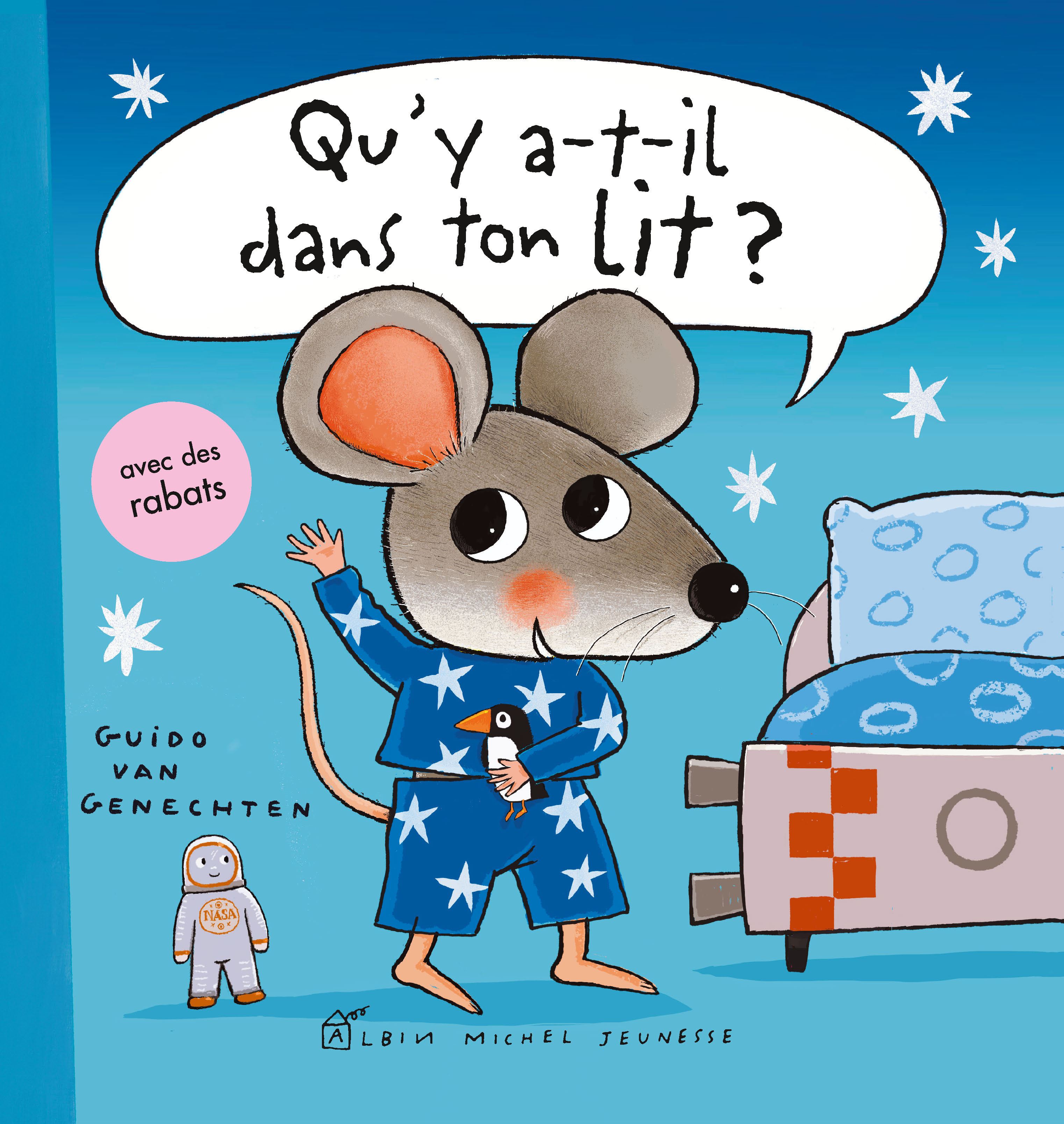 Couverture du livre Qu’y a-t-il dans ton lit ?