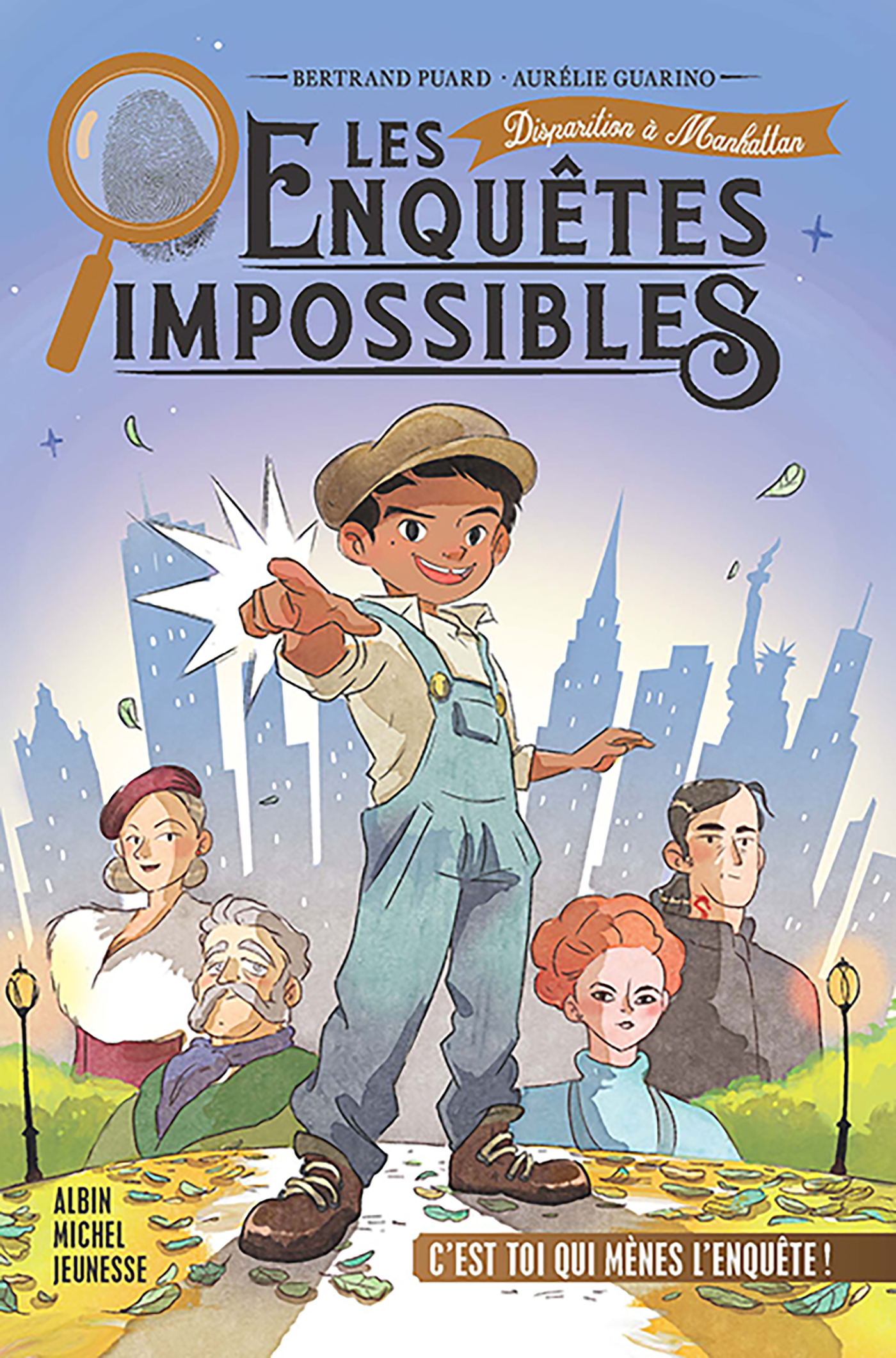 Couverture du livre Les Enquêtes impossibles - tome 3 - Disparition à Manhattan
