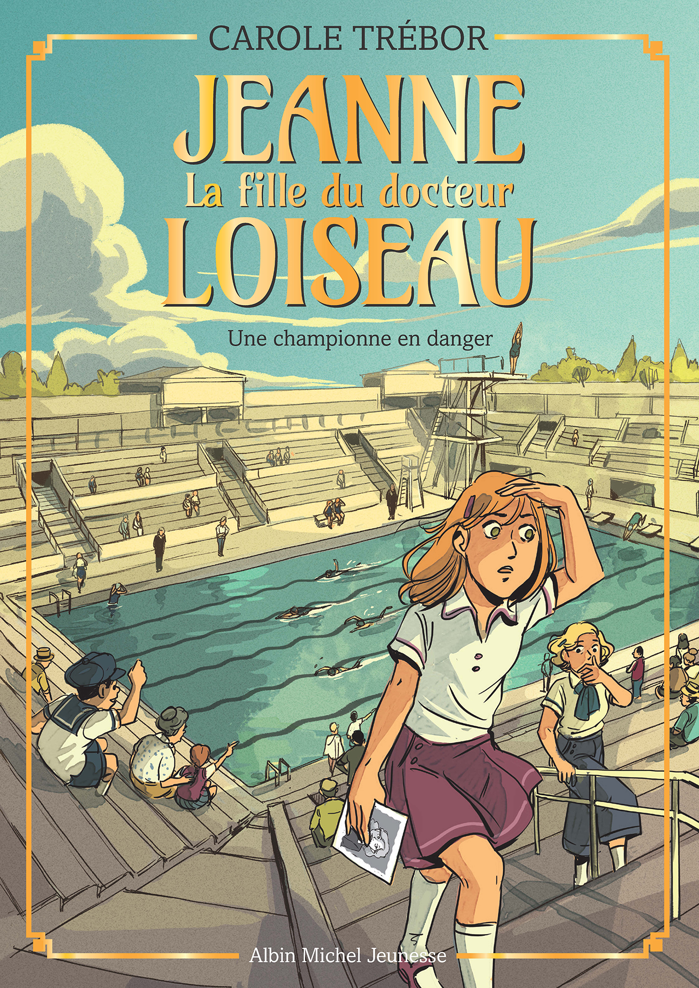 Couverture du livre Une championne en danger