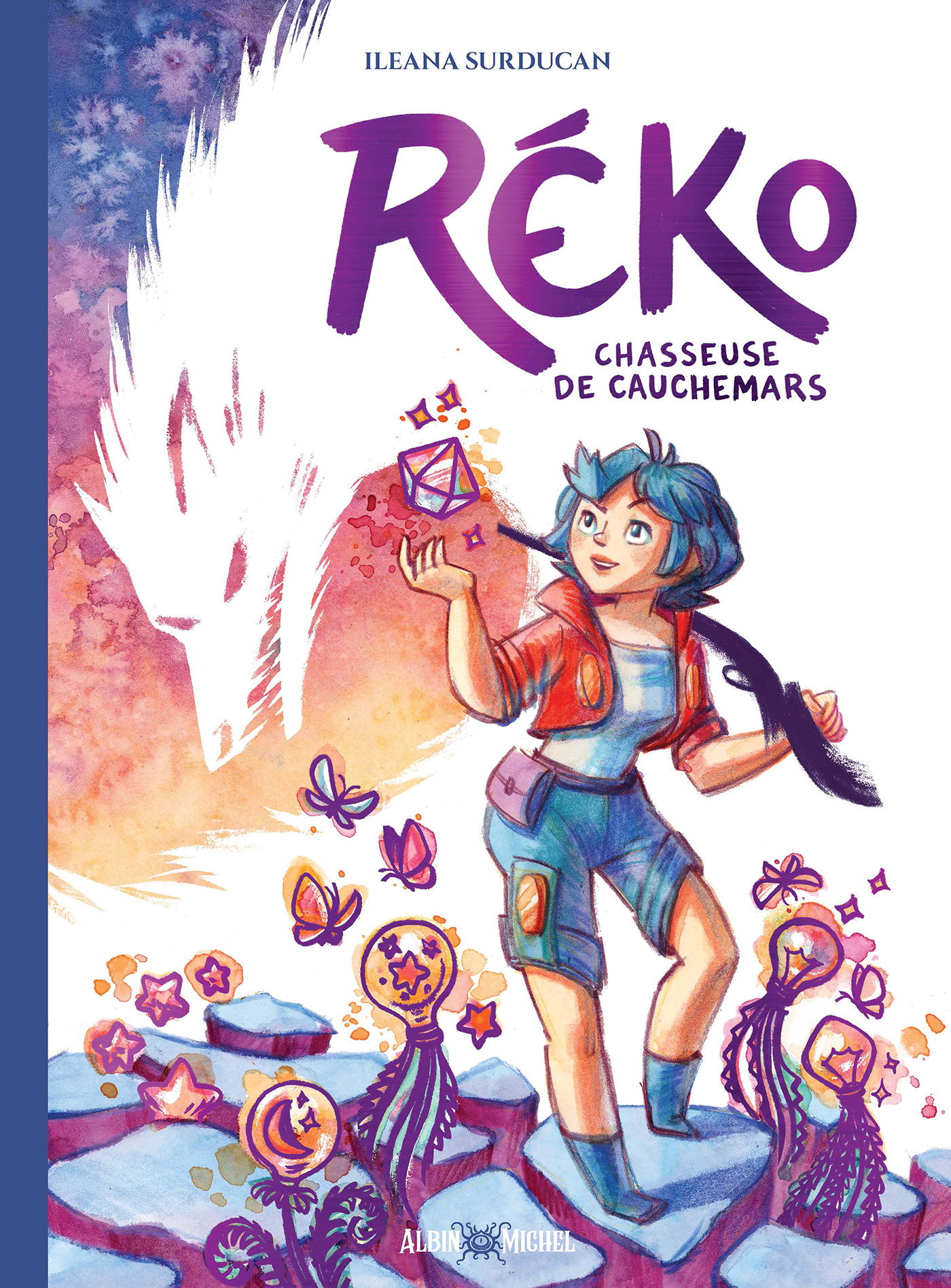 Couverture du livre Réko chasseuse de cauchemars