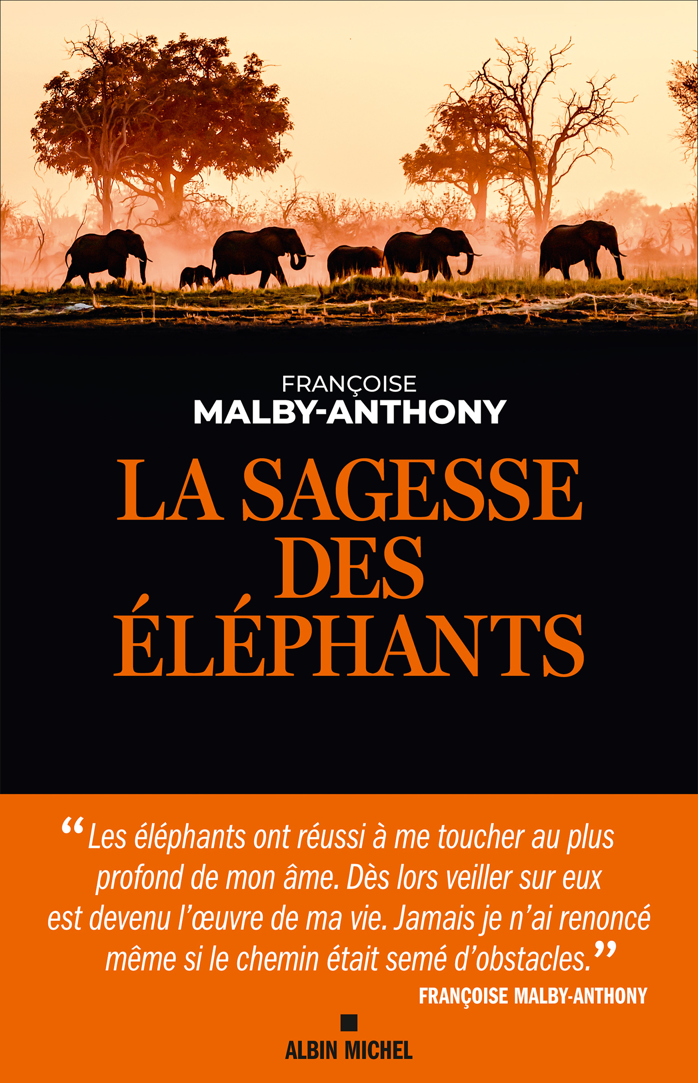 Couverture du livre La Sagesse des éléphants