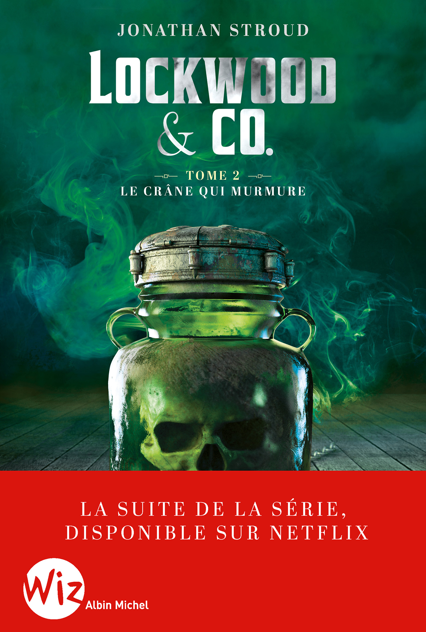Couverture du livre Lockwood & Co - tome 2 - Le Crâne qui murmure (Edition 2023)