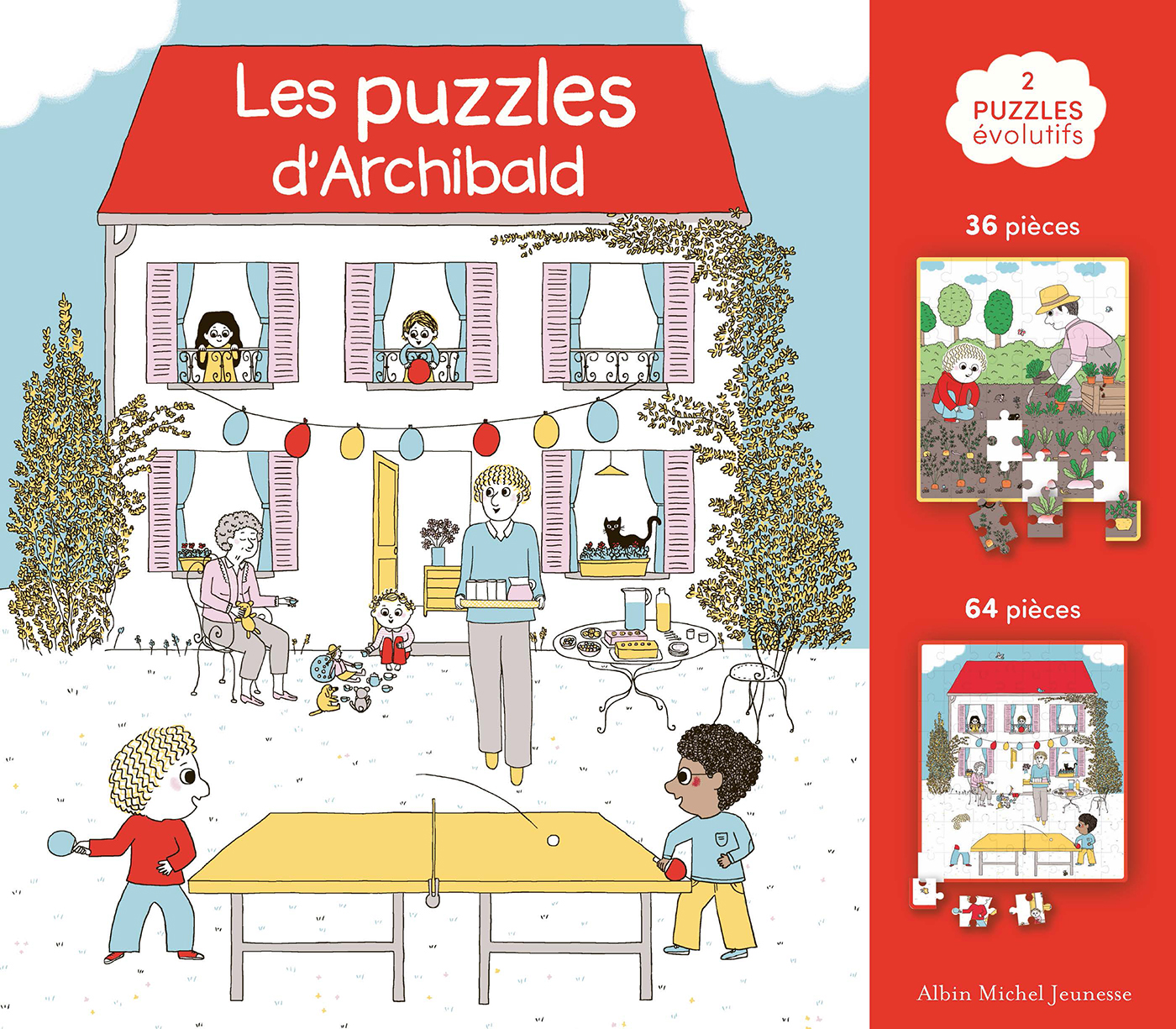 Couverture du livre Les Puzzles d'Archibald