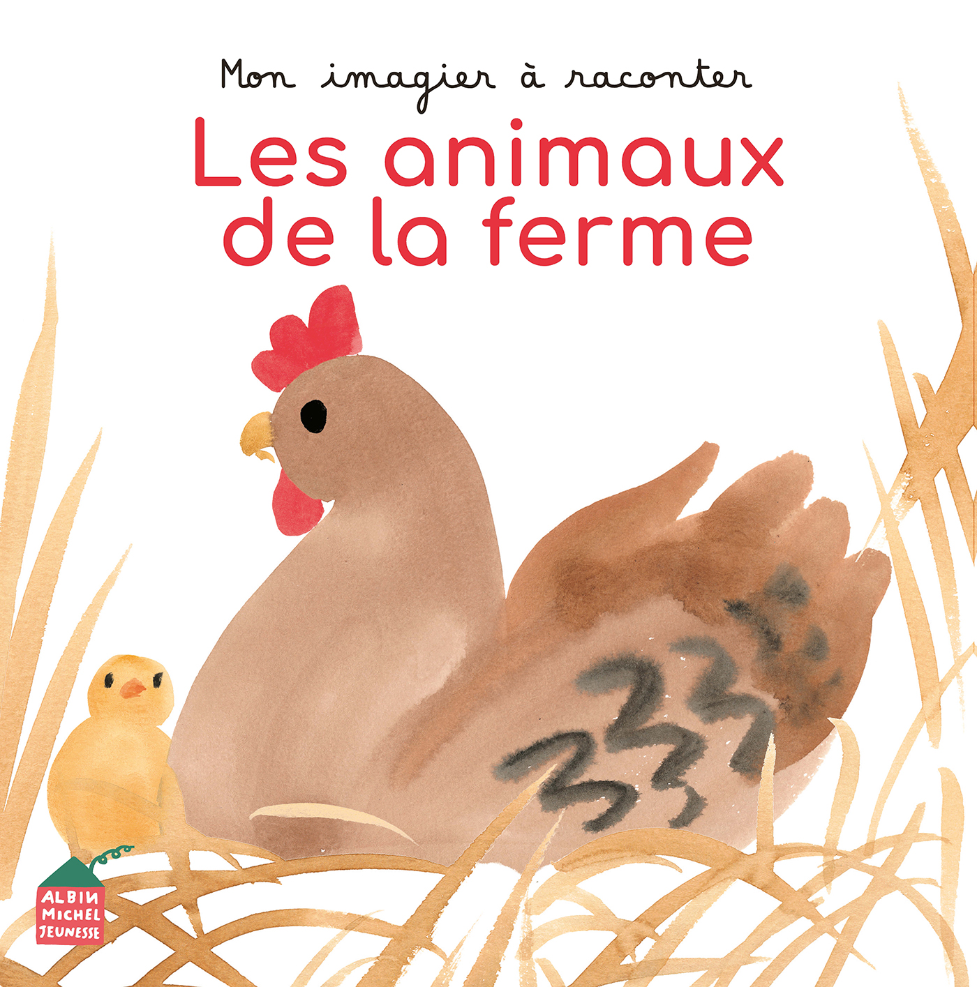 Couverture du livre Mon imagier à raconter - Les Animaux de la ferme