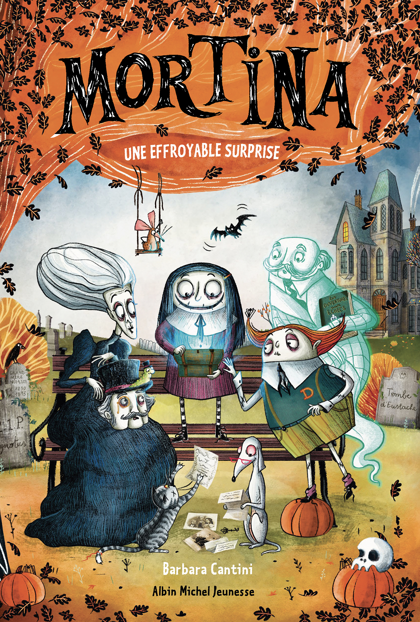 Couverture du livre Mortina - tome 5 - Une effroyable surprise