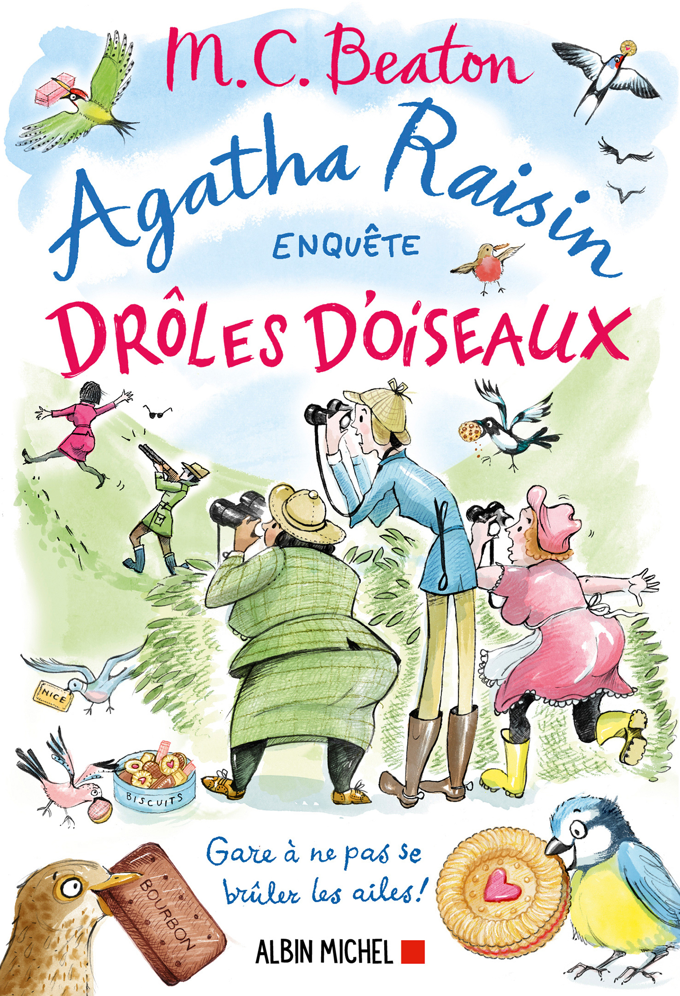Couverture du livre Agatha Raisin 36 - Drôles d'oiseaux