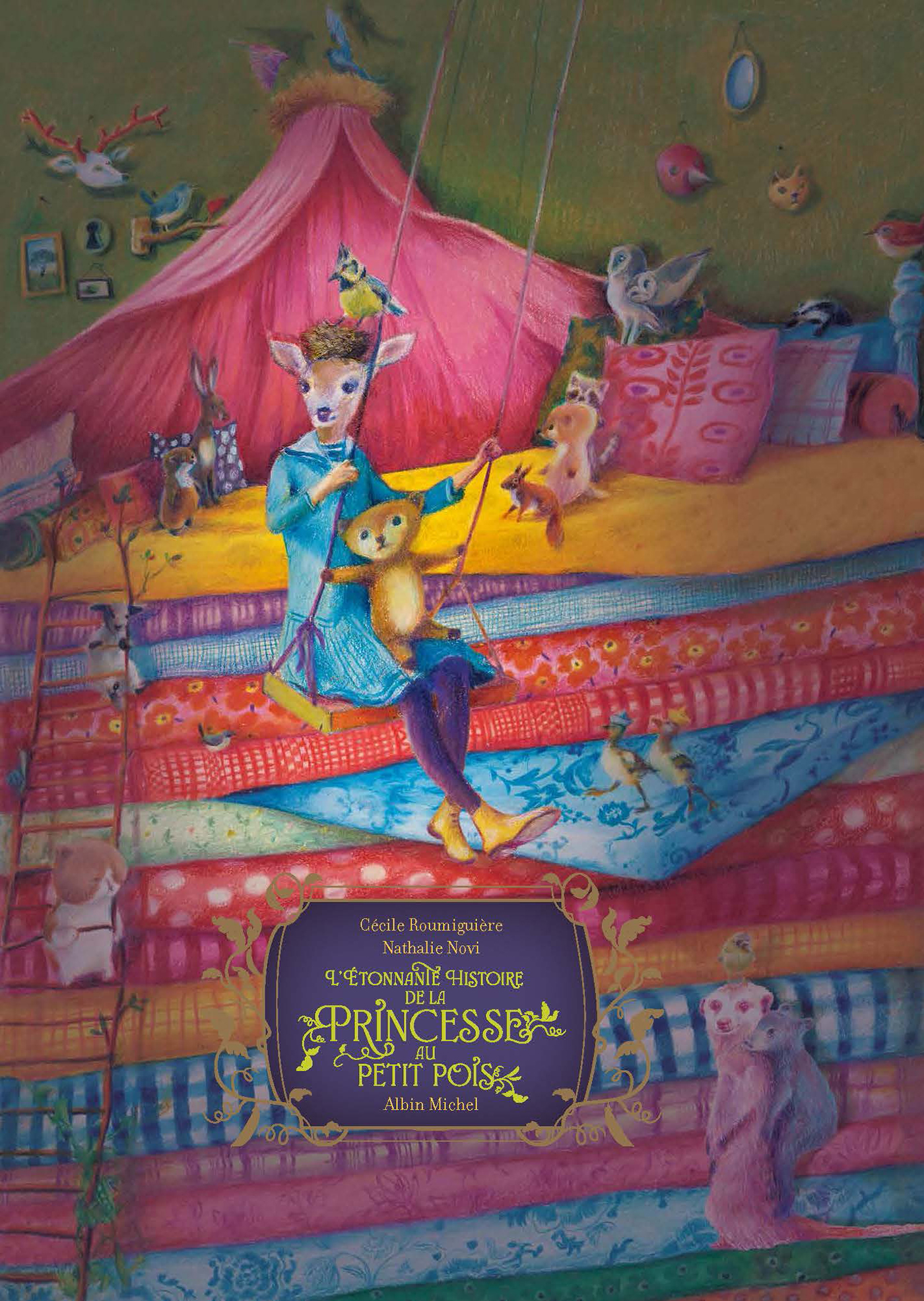 Couverture du livre L’Étonnante Histoire de la princesse au petit pois