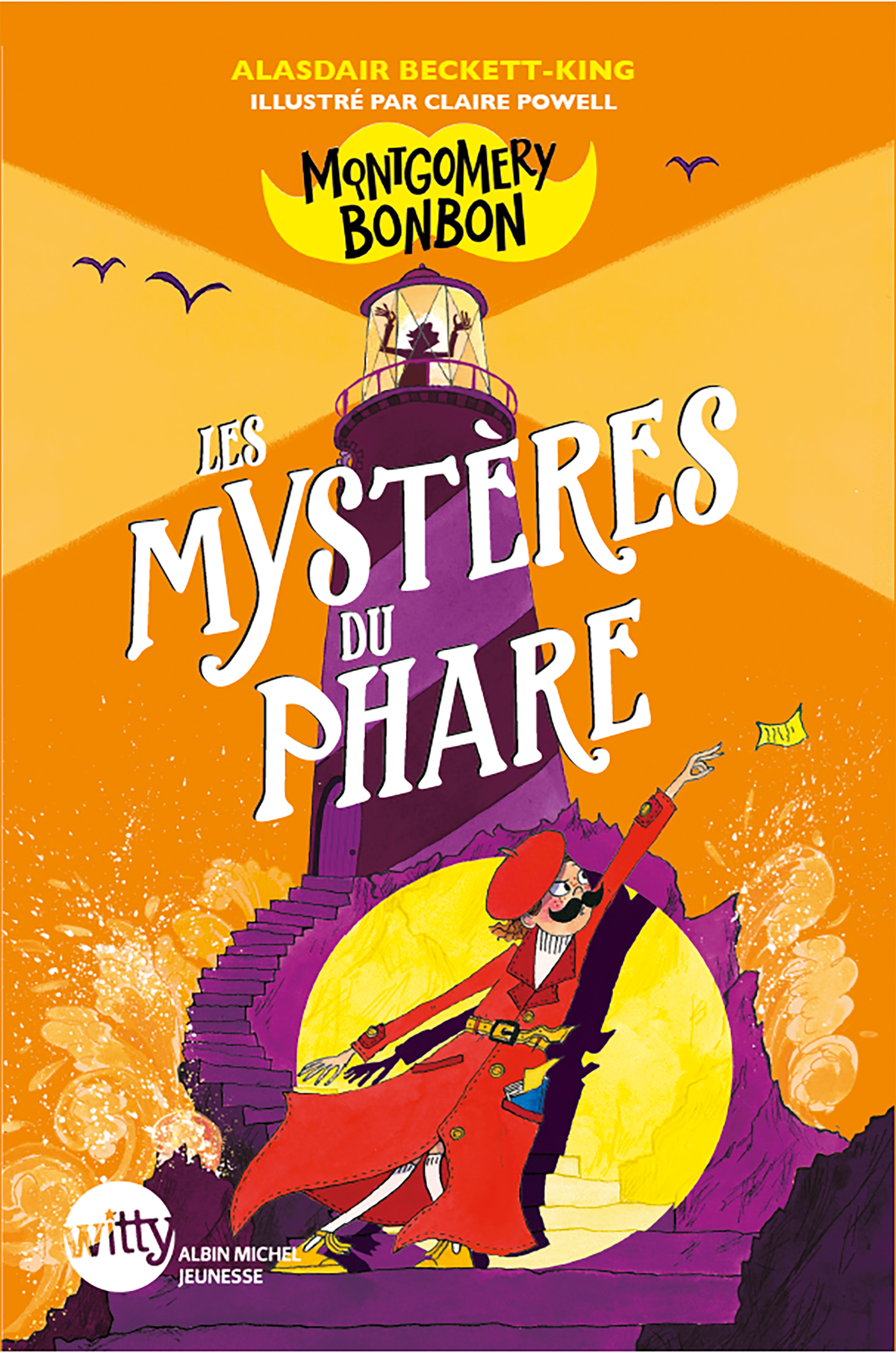 Couverture du livre Montgomery Bonbon - tome 2 - Les Mystères du phare