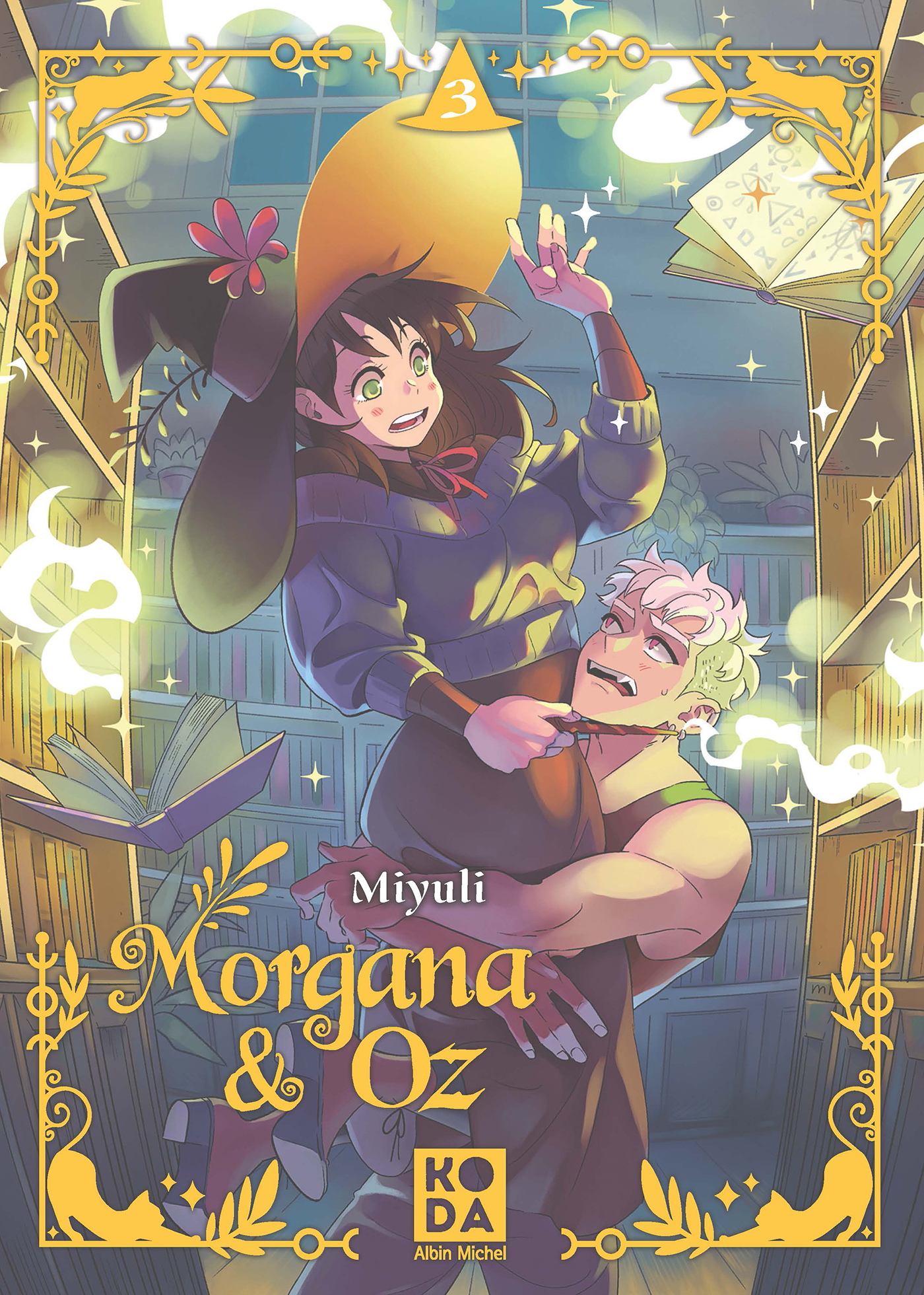 Couverture du livre Morgana & Oz - tome 3