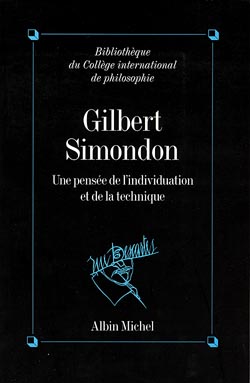 Couverture du livre Gilbert Simondon